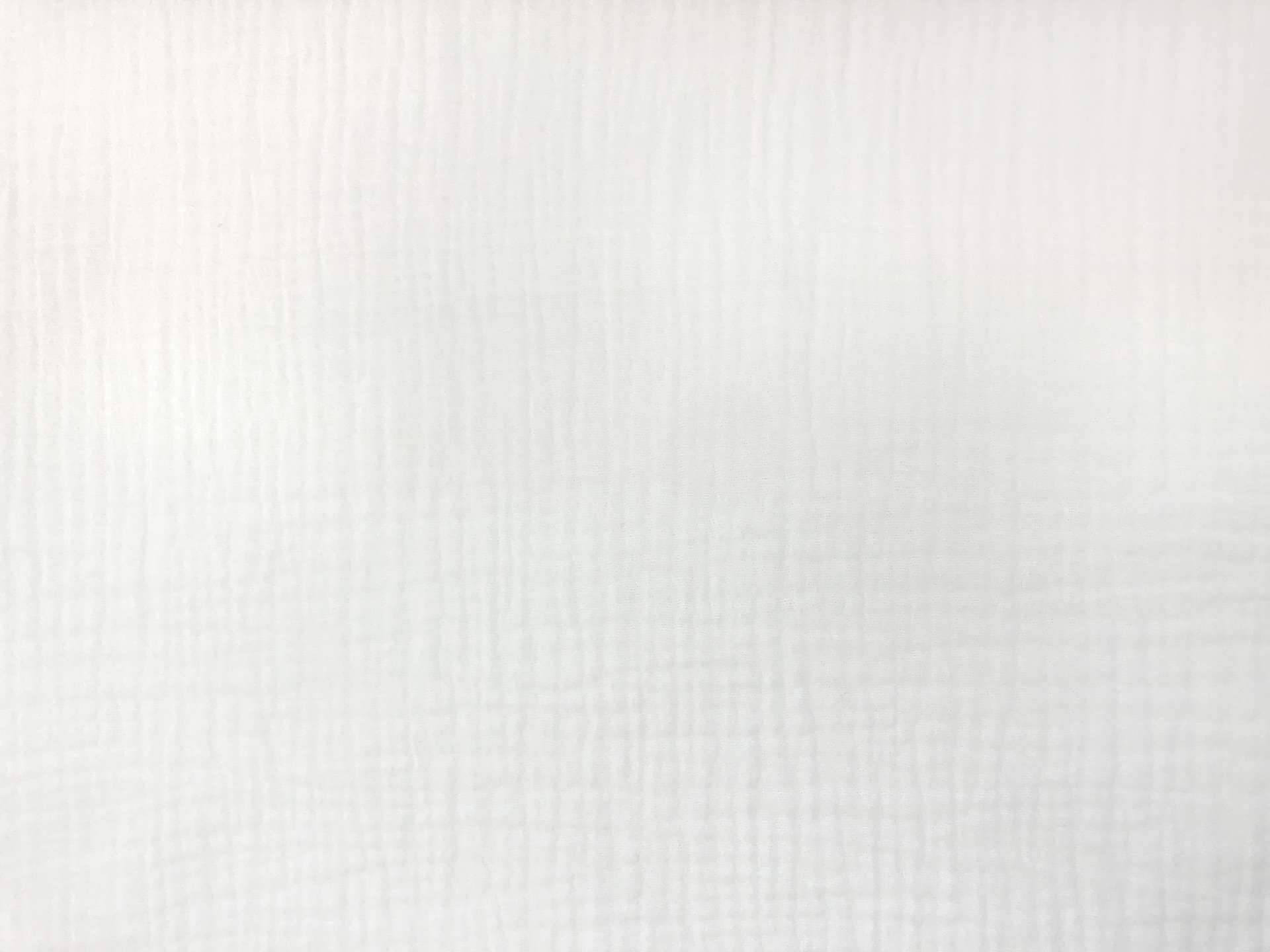 Cotton Double Gauze in Optic White