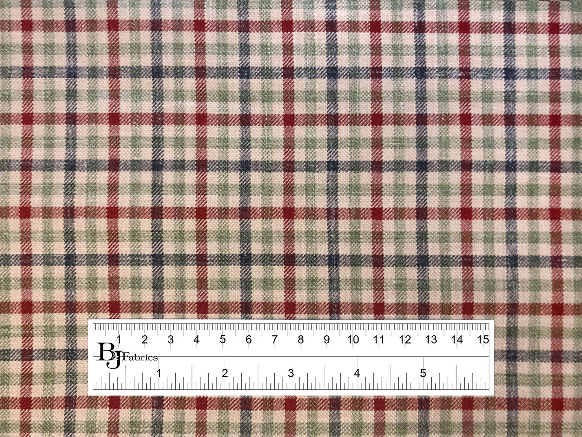 Linen, Wool & Silk Summer Plaid Suiting
