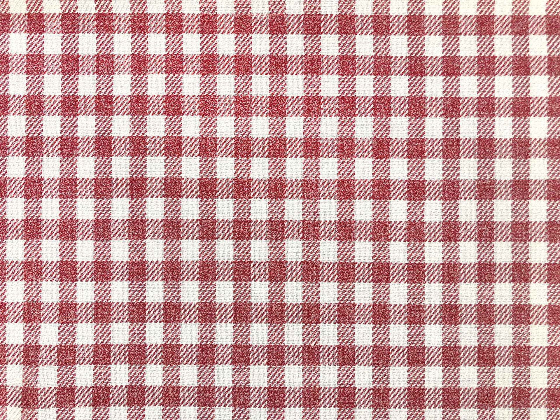 Drapers Silk & Wool Shepherds Check in Red
