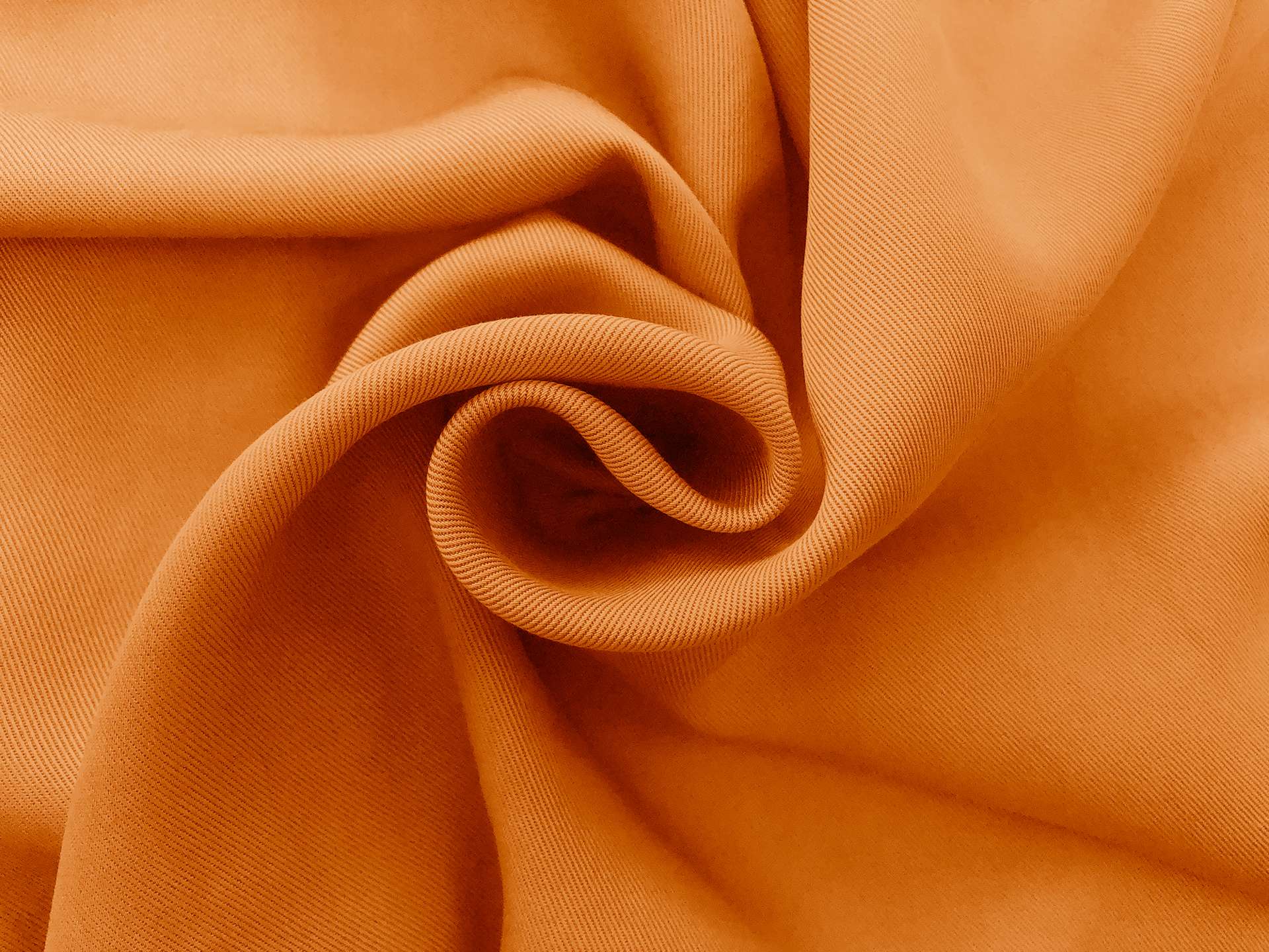 Sustainable Lyocell Twill in Caramel