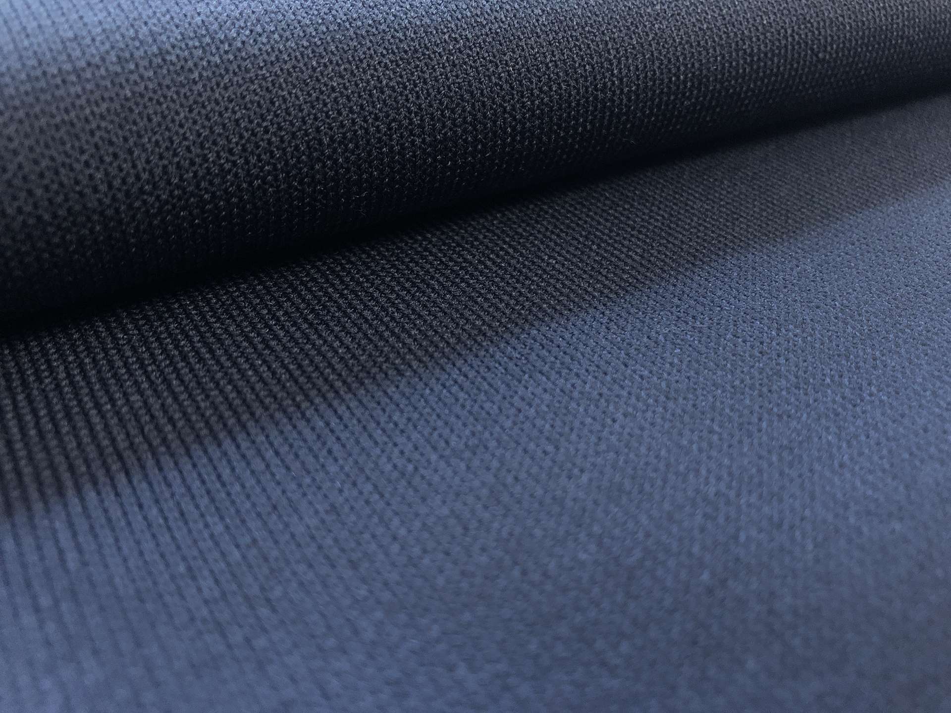 Tubular Heavy Nylon Knit in Navy