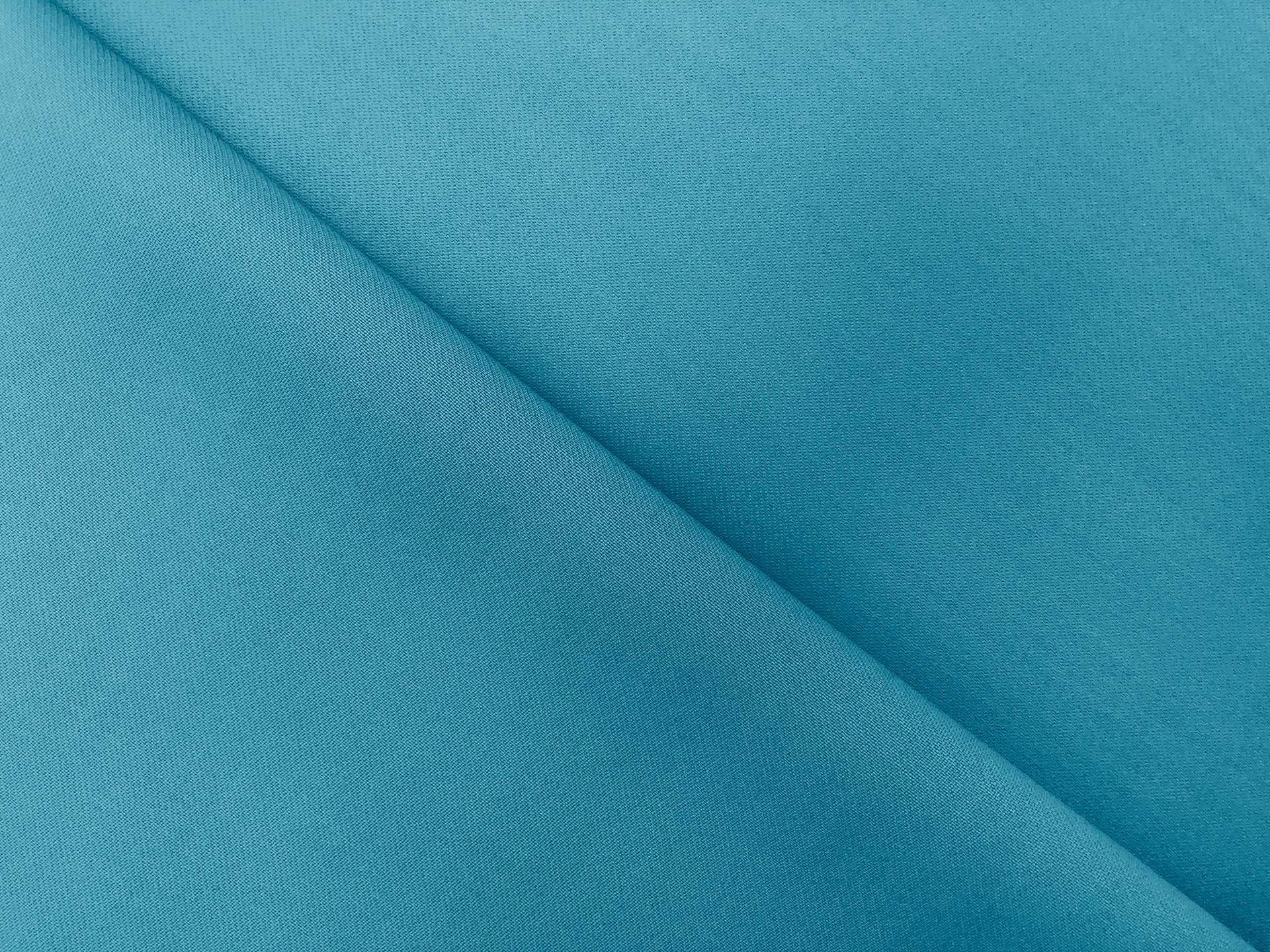 Italian Wool Satin Faille in Turchese