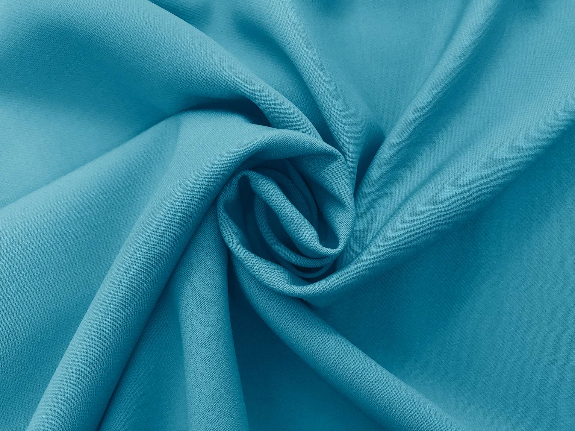 Italian Wool Satin Faille in Turchese