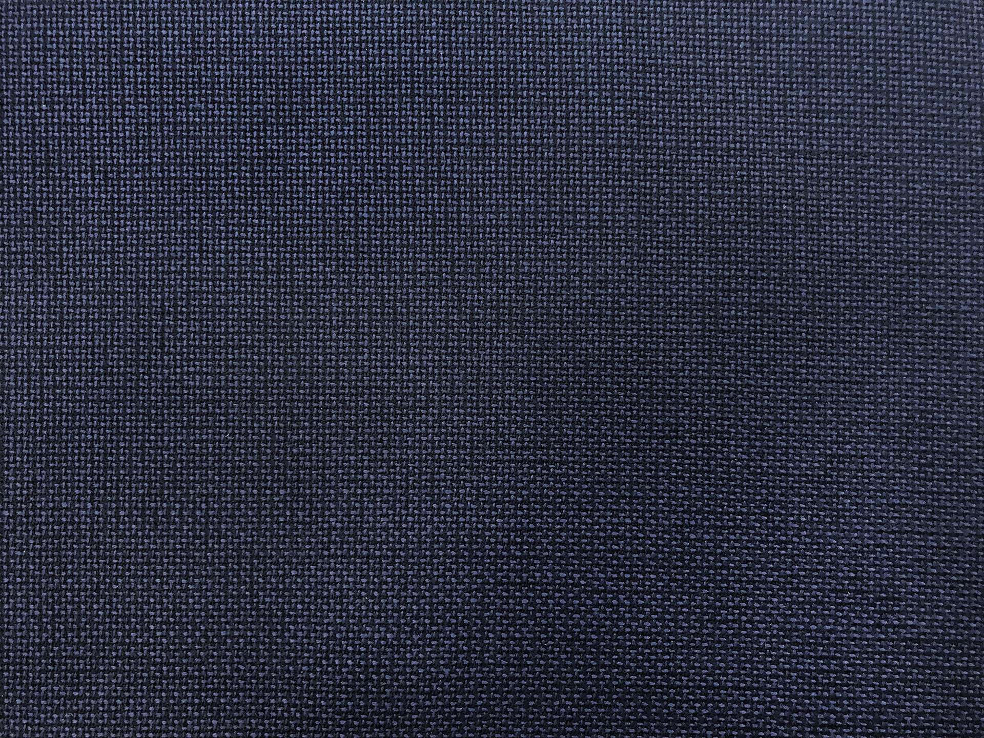 Super 120s Wool Hopsack in Blue Scuro
