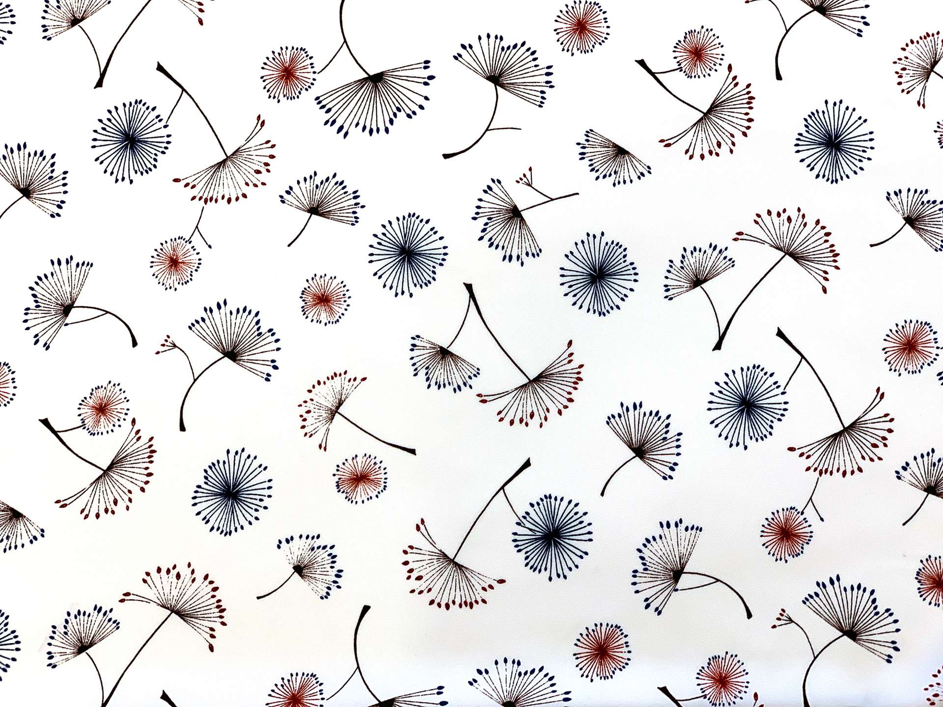 Polyester Crepe De Chine With Floral Print