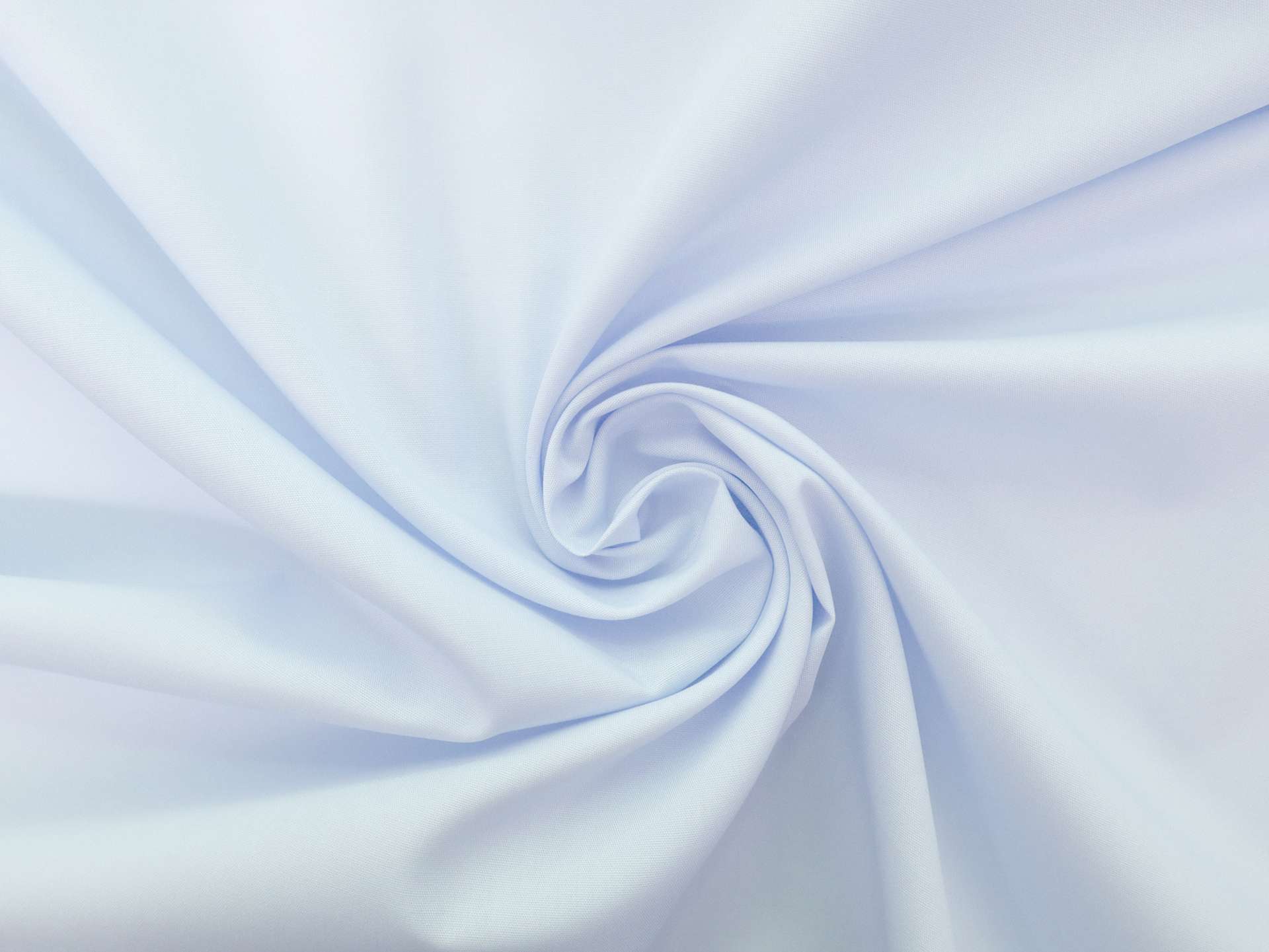 Poly Cotton Broadcloth in Powder Blue