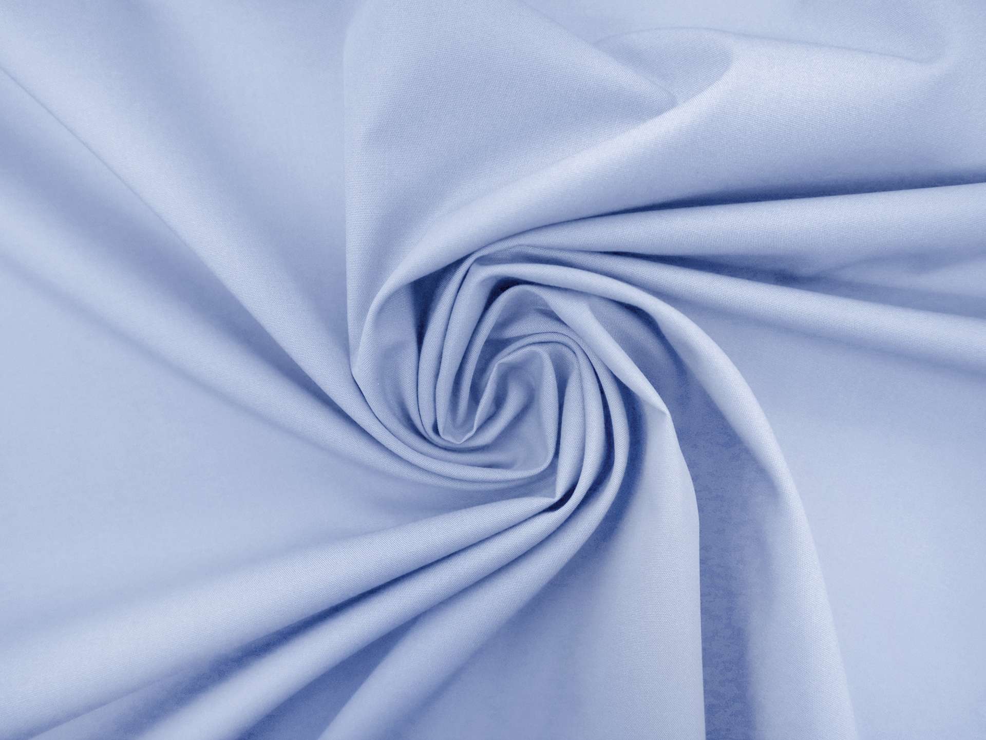 Poly Cotton Broadcloth in Shadow Blue