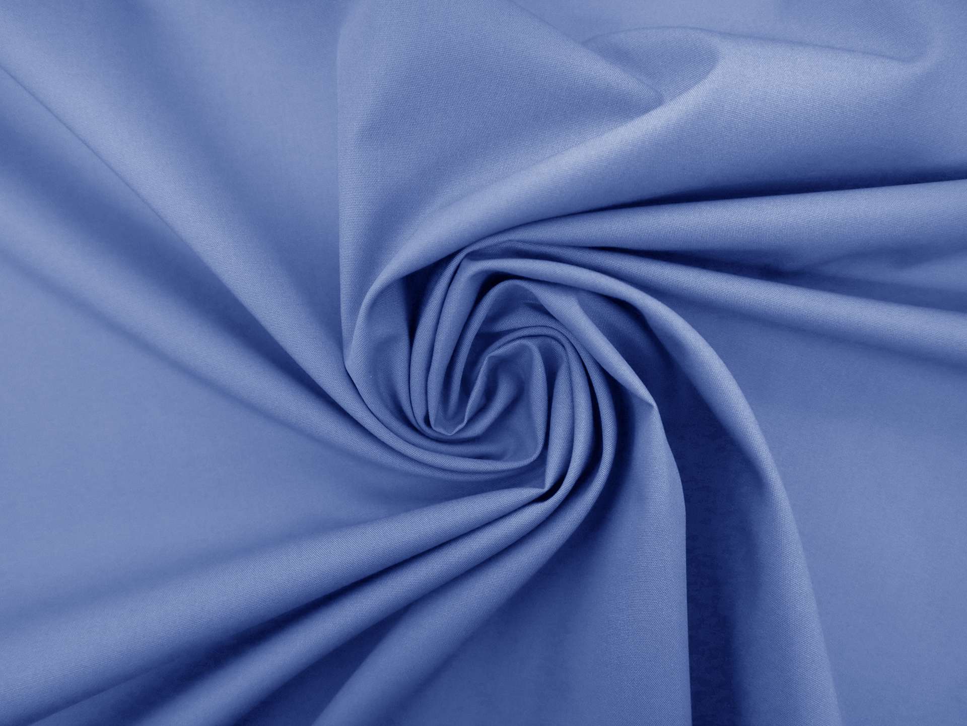 Poly Cotton Broadcloth in Periwinkle Blue 