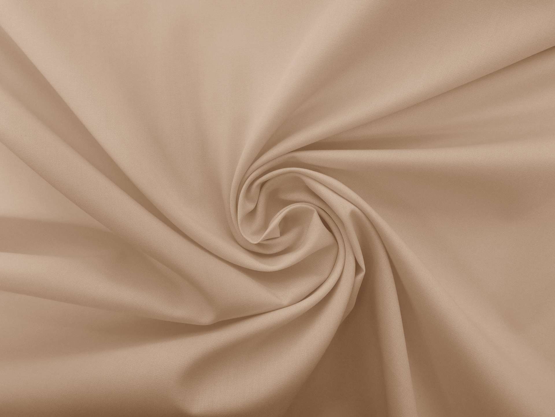 Poly Cotton Broadcloth in Taupe