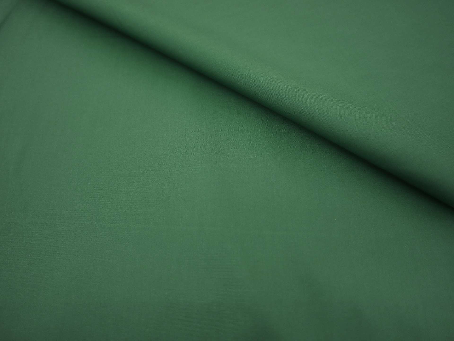 Poly Cotton Broadcloth in Deep Pine