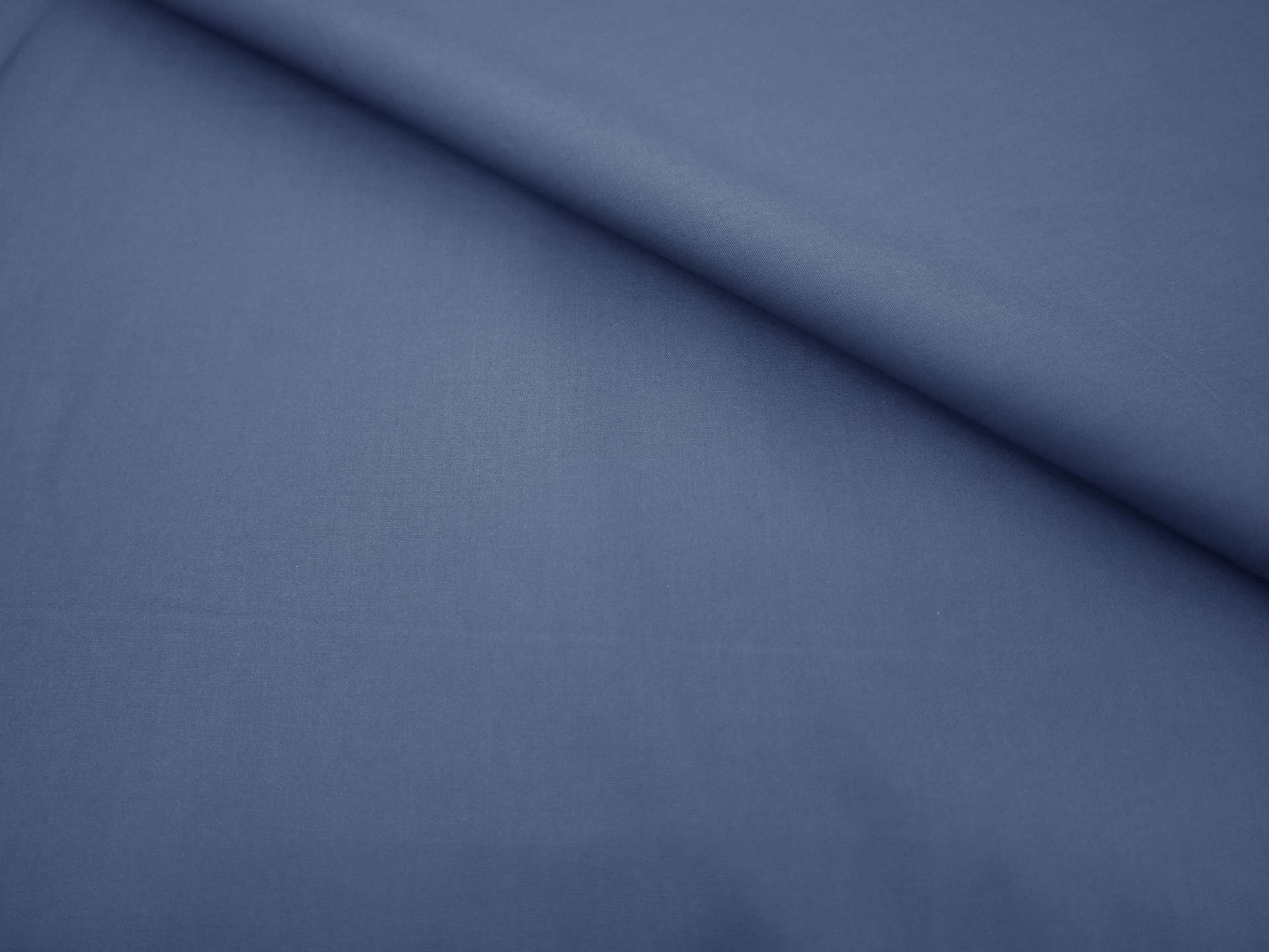 Poly Cotton Broadcloth in Stellar Blue