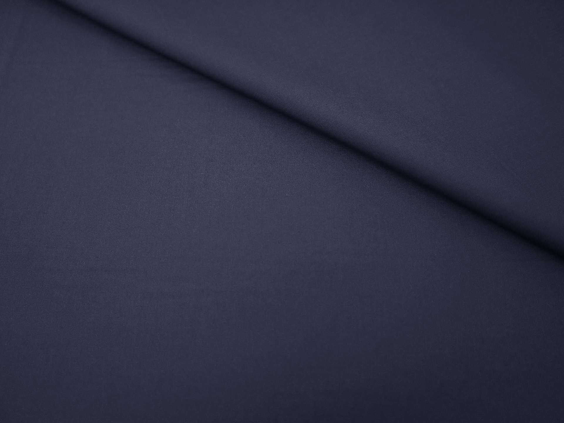 Poly Cotton Broadcloth in Navy