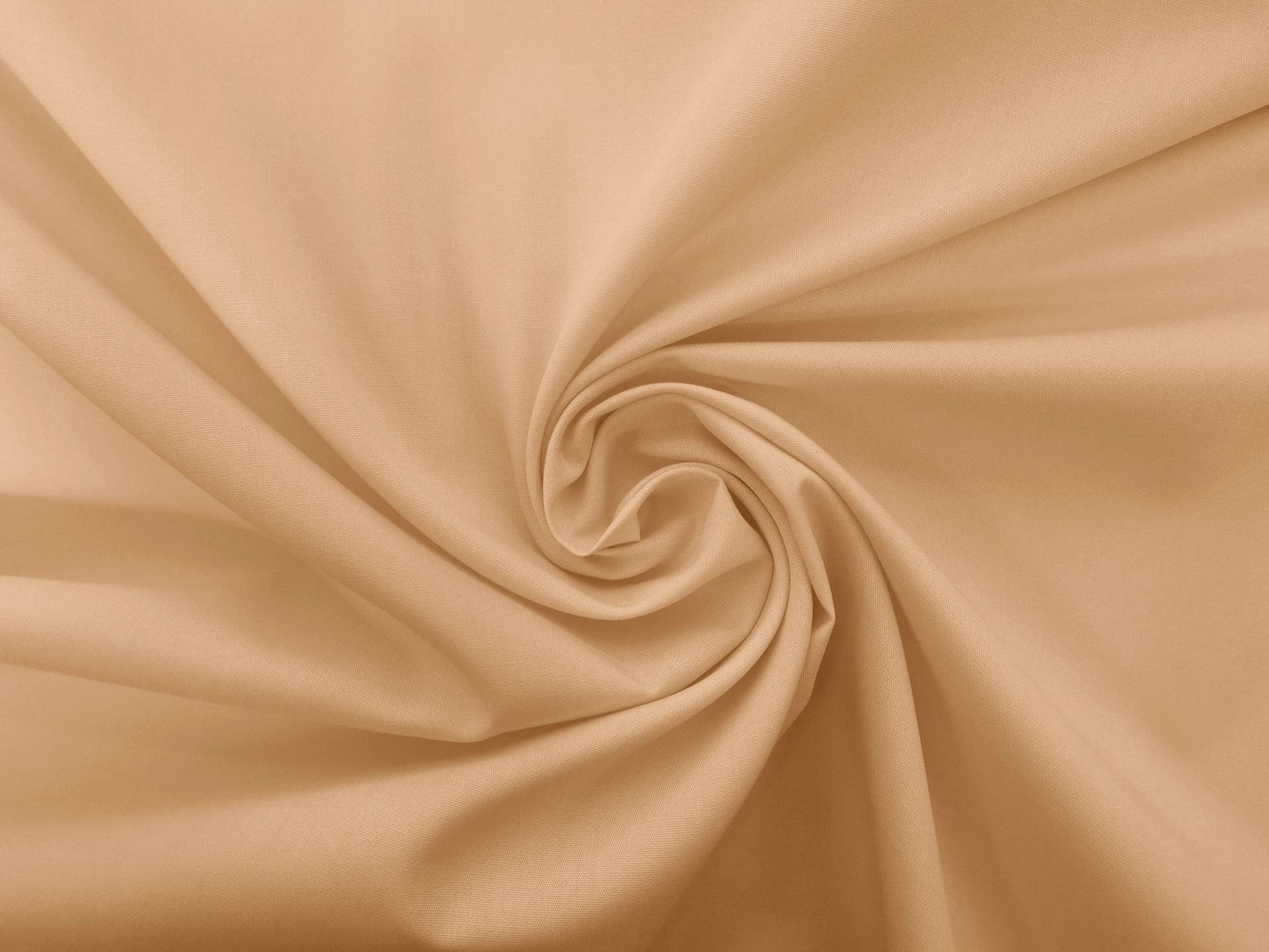 Poly Cotton Broadcloth in British Tan