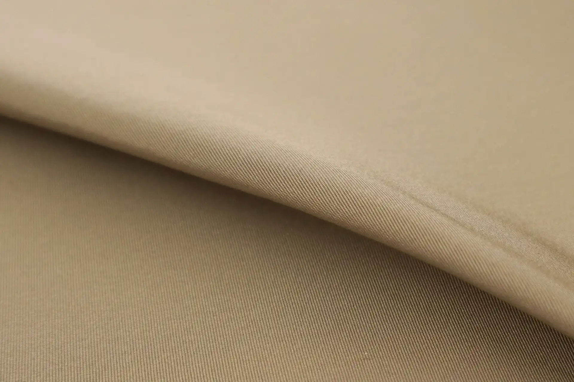 Silk Gros de Londres with a Bounce Finish in Taupe