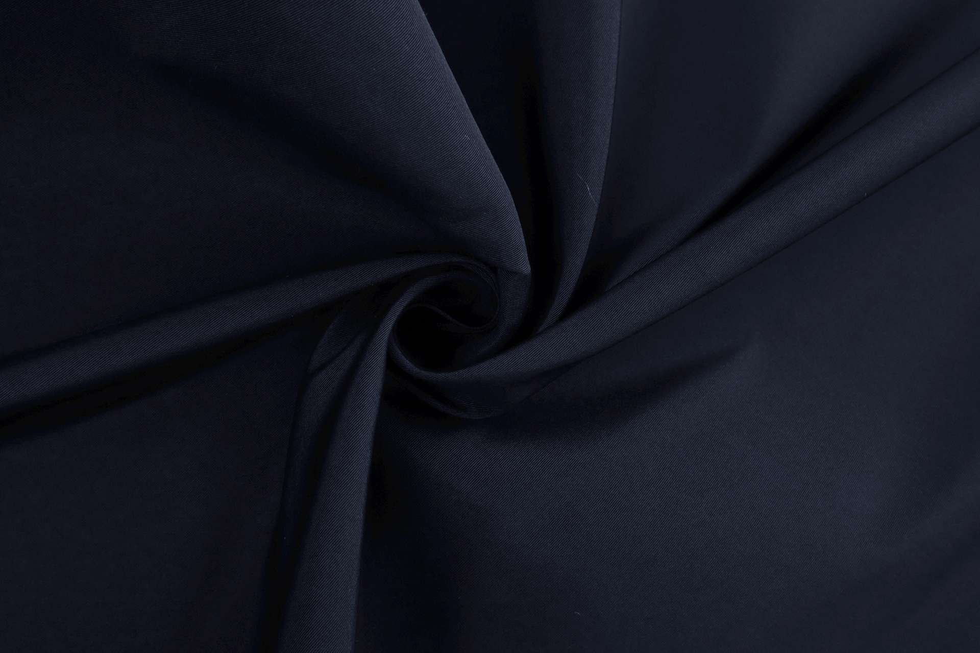 Silk Gros de Londres with a Bounce Finish in Midnight Navy