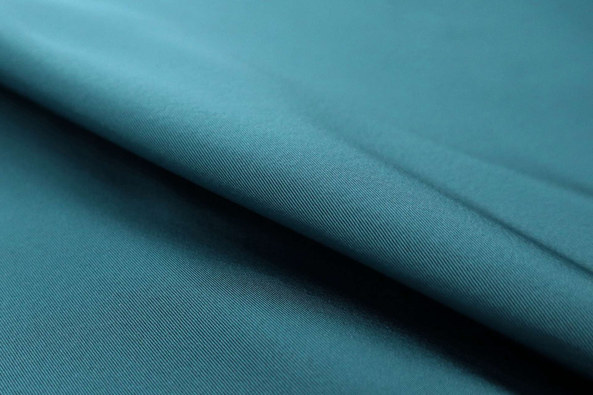 Silk Gros de Londres with a Bounce Finish in Teal Blue