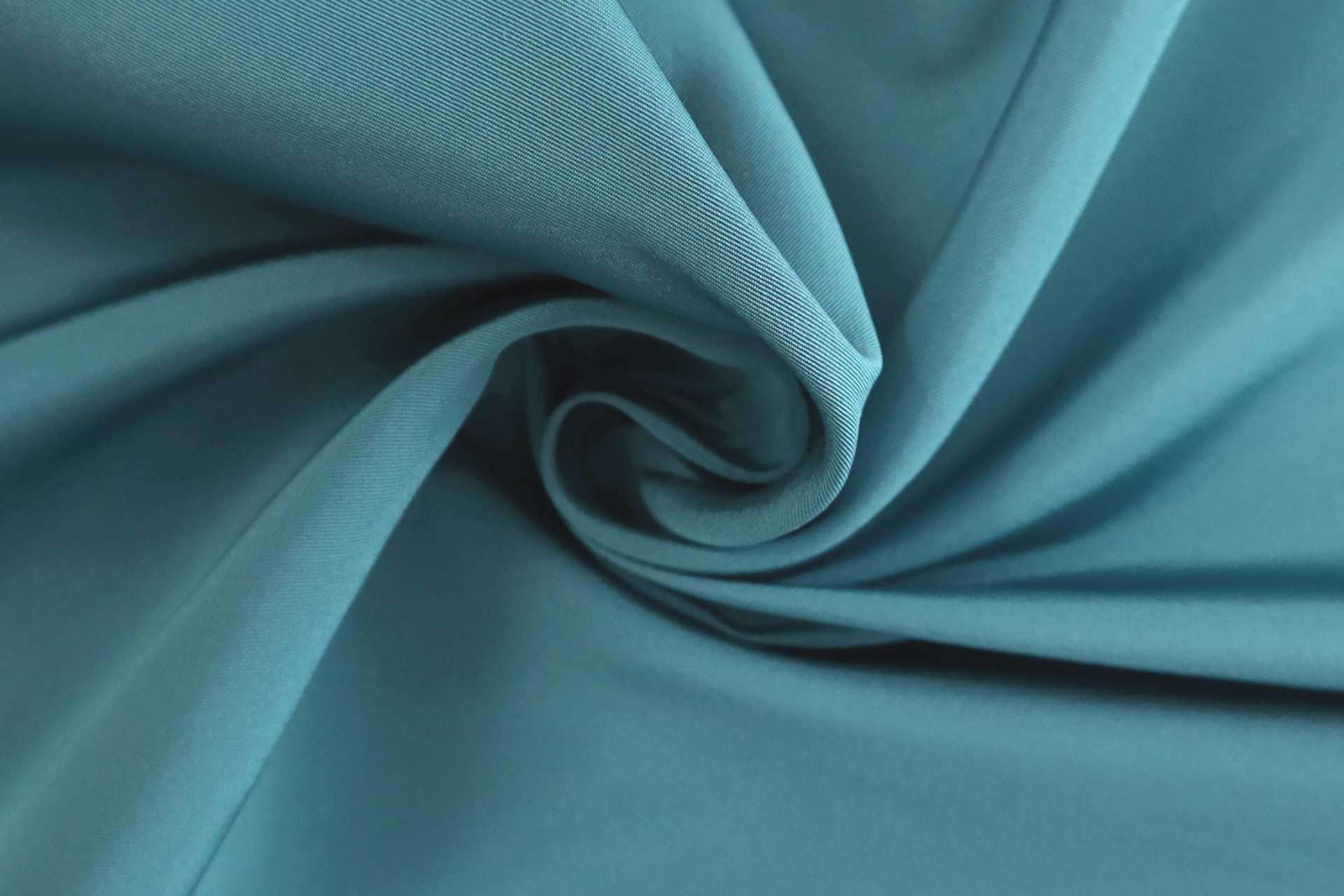 Silk Gros de Londres with a Bounce Finish in Teal Blue