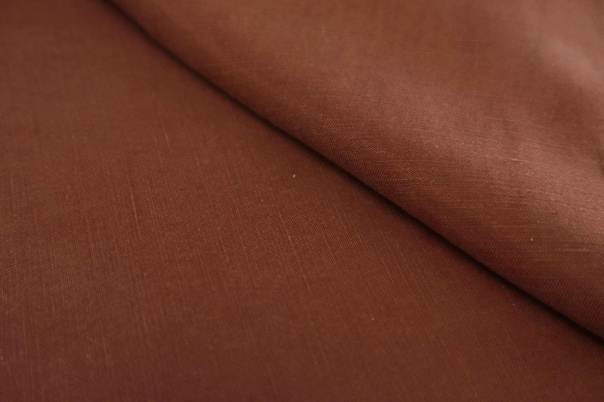 Cupro Blend Sueded Shantung in Brick