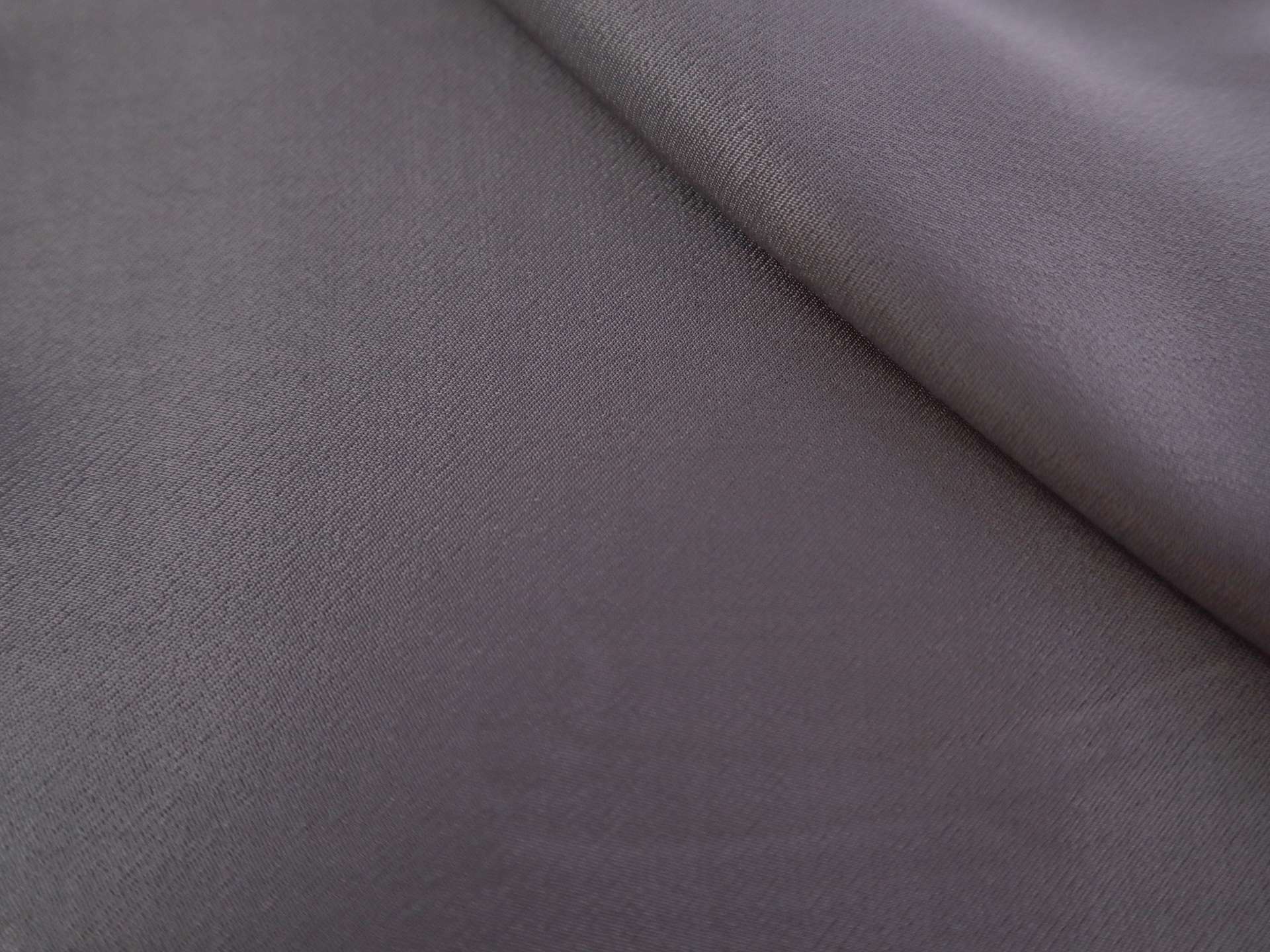 Viscose Charmeuse in Charcoal