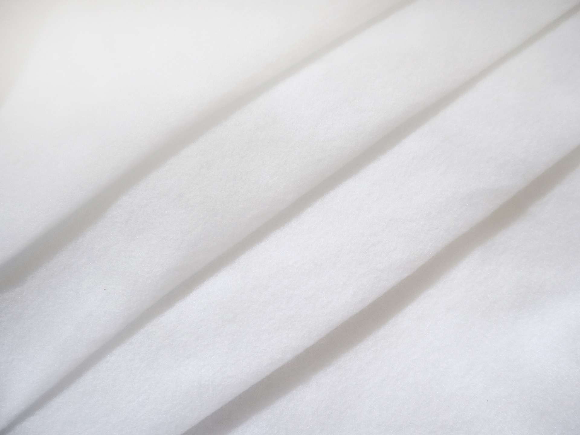 Acrylic Needle Punch Batting in White
