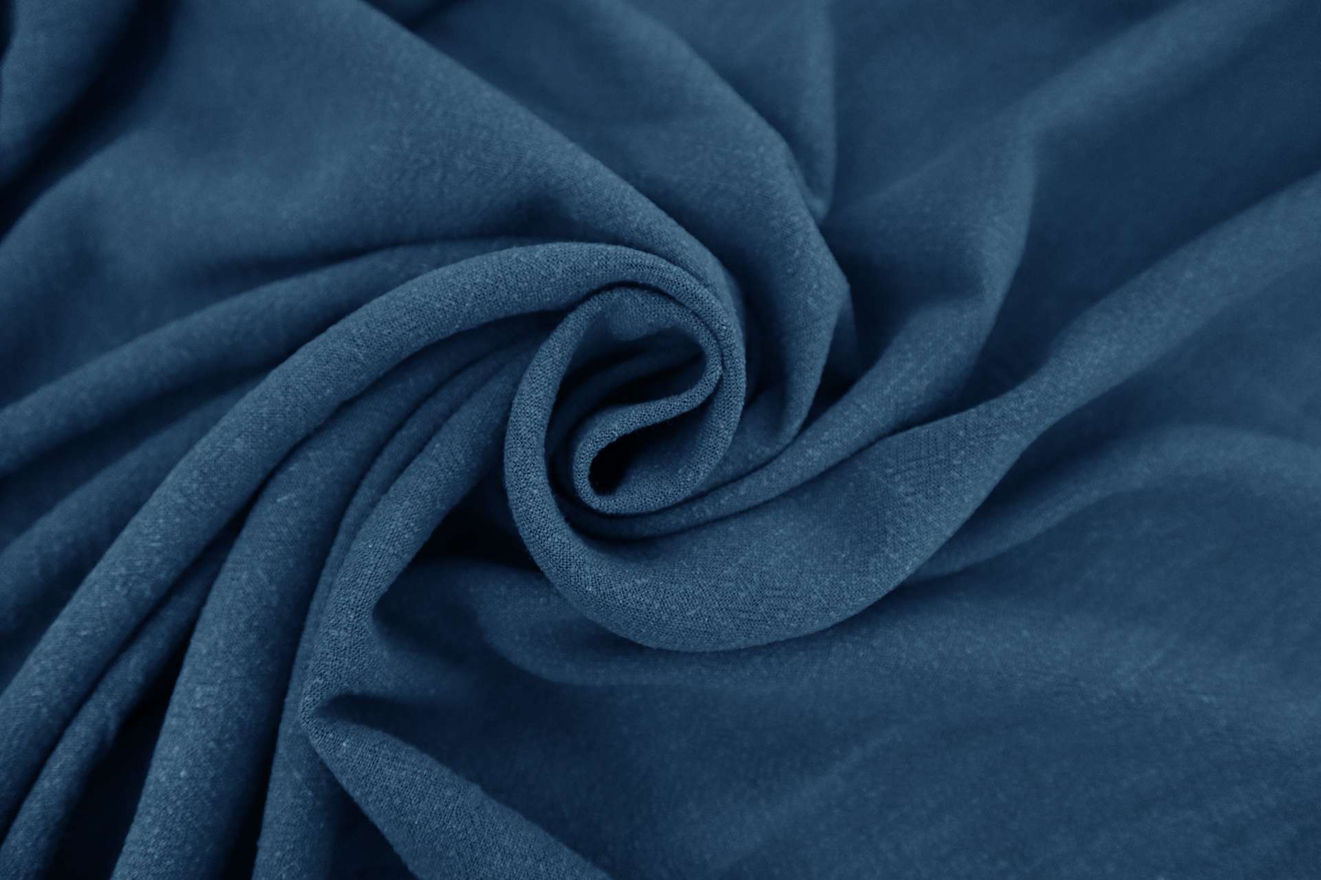 Sustainable Viscose Linen Blend Noil in Dark Teal