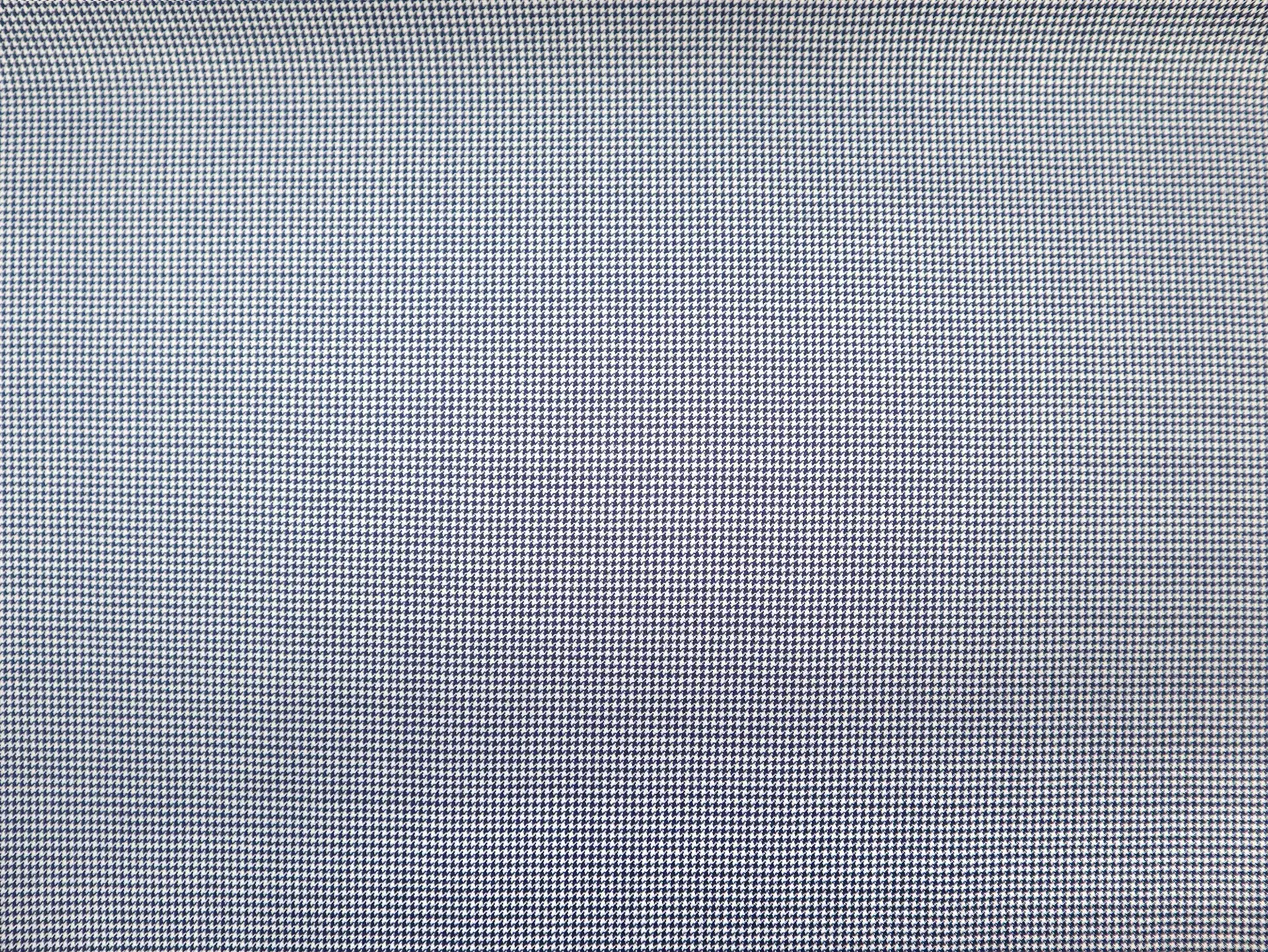 Super 120's Wool Micro Houndstooth in Blue
