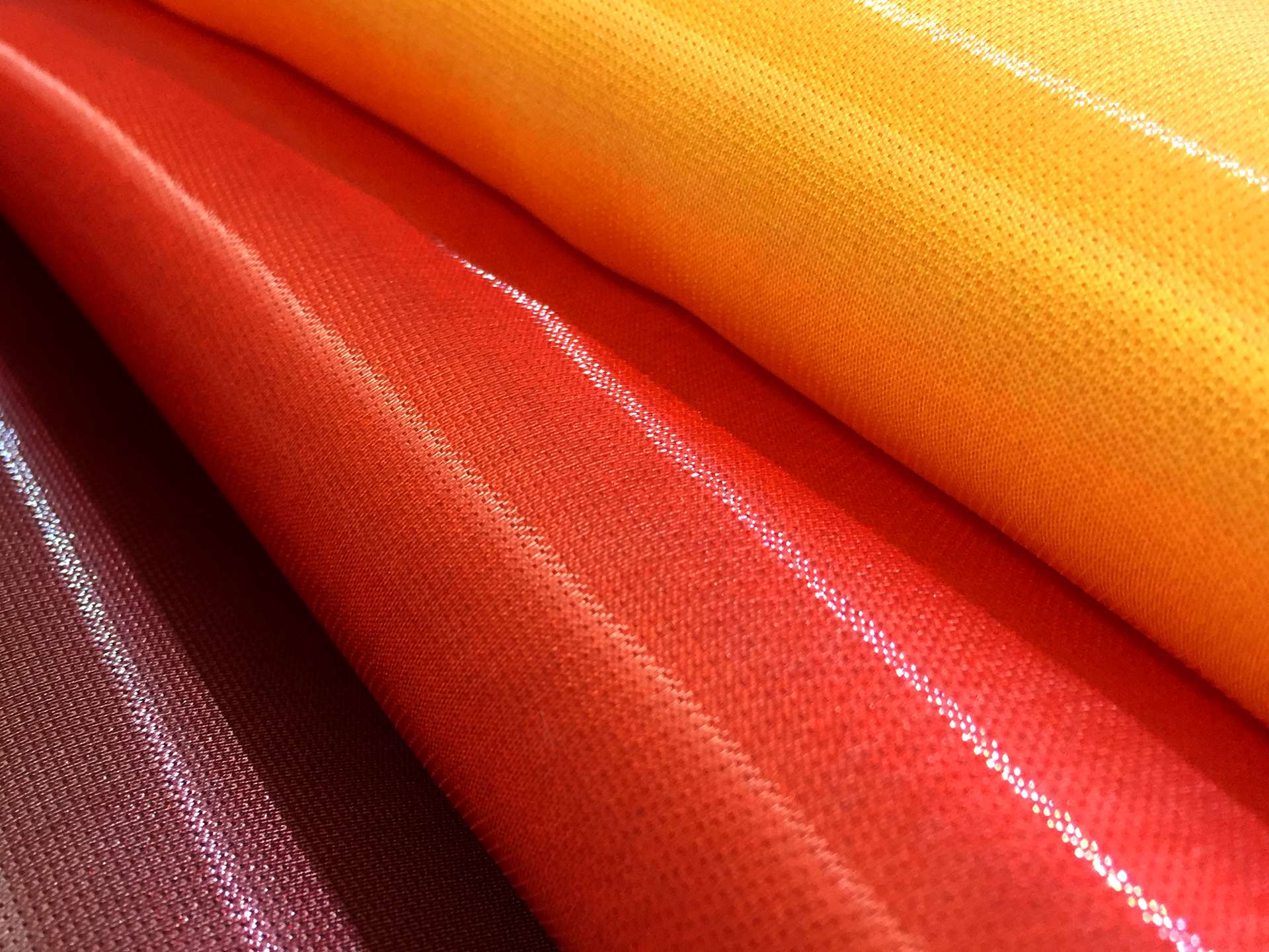 Ombre Polyester Liquid Look Satin