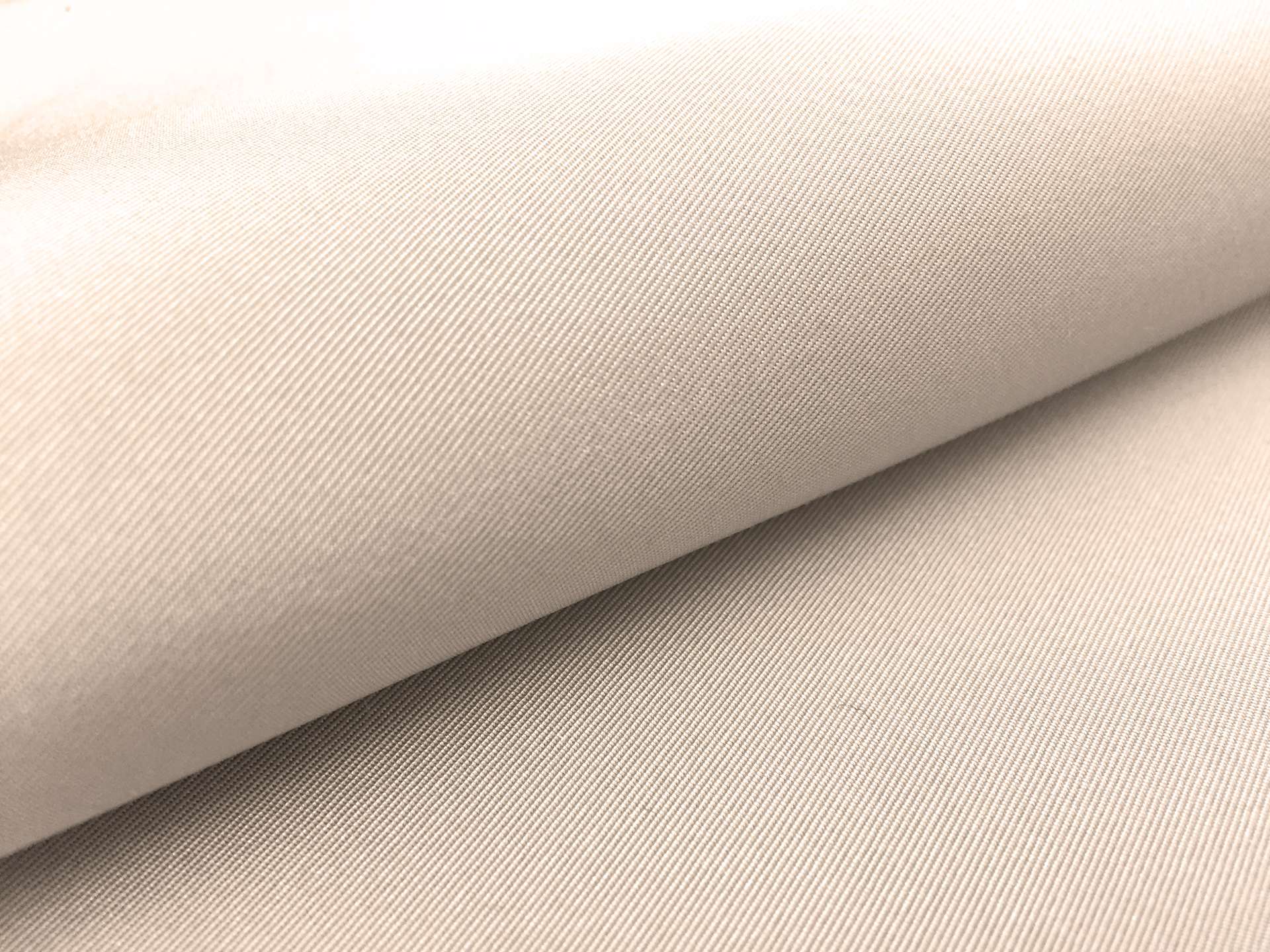 Silk Gros de Londres with a Bounce Finish in Warm Grey