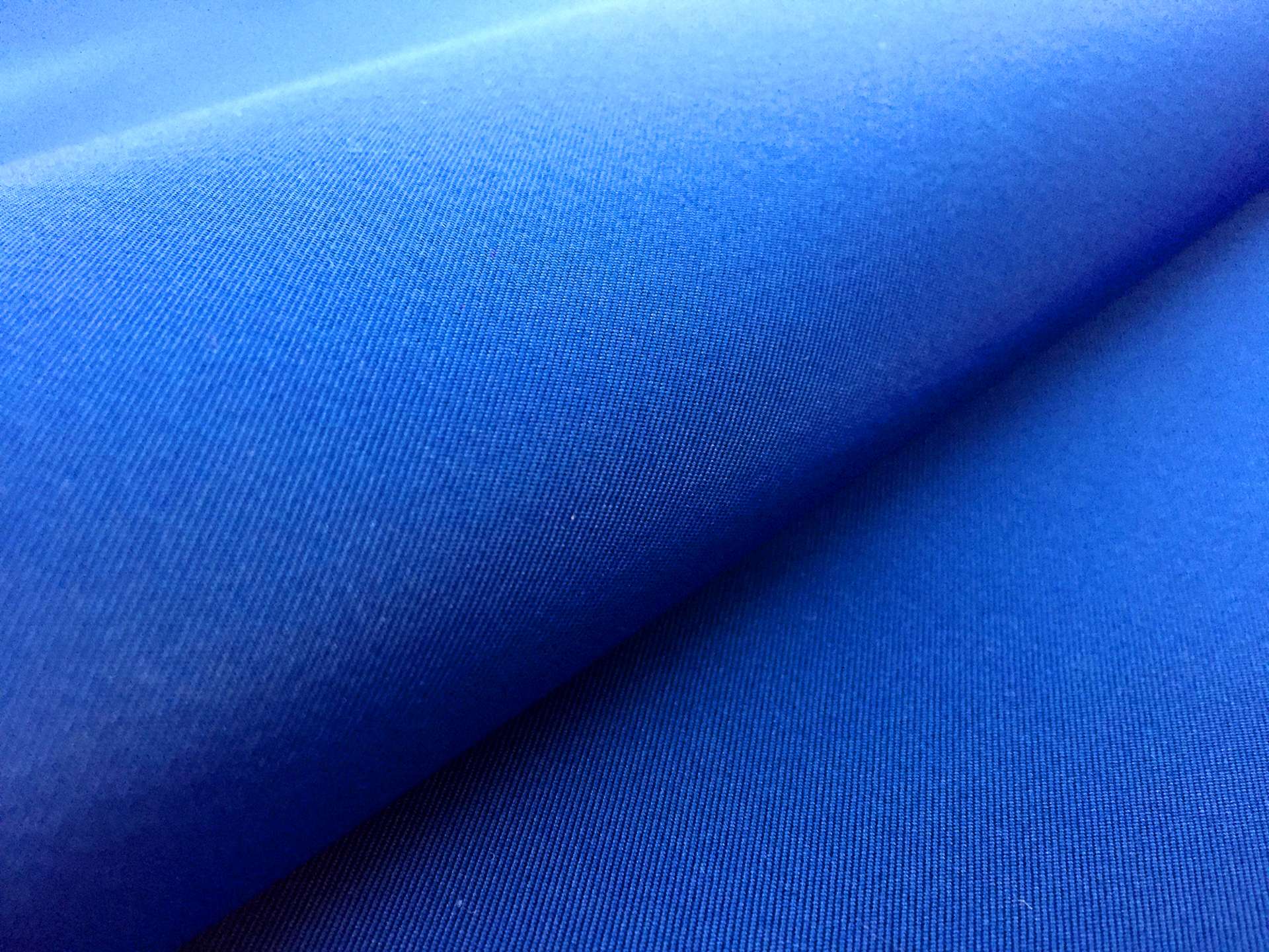 Silk Gros de Londres with a Bounce Finish in Cobalt