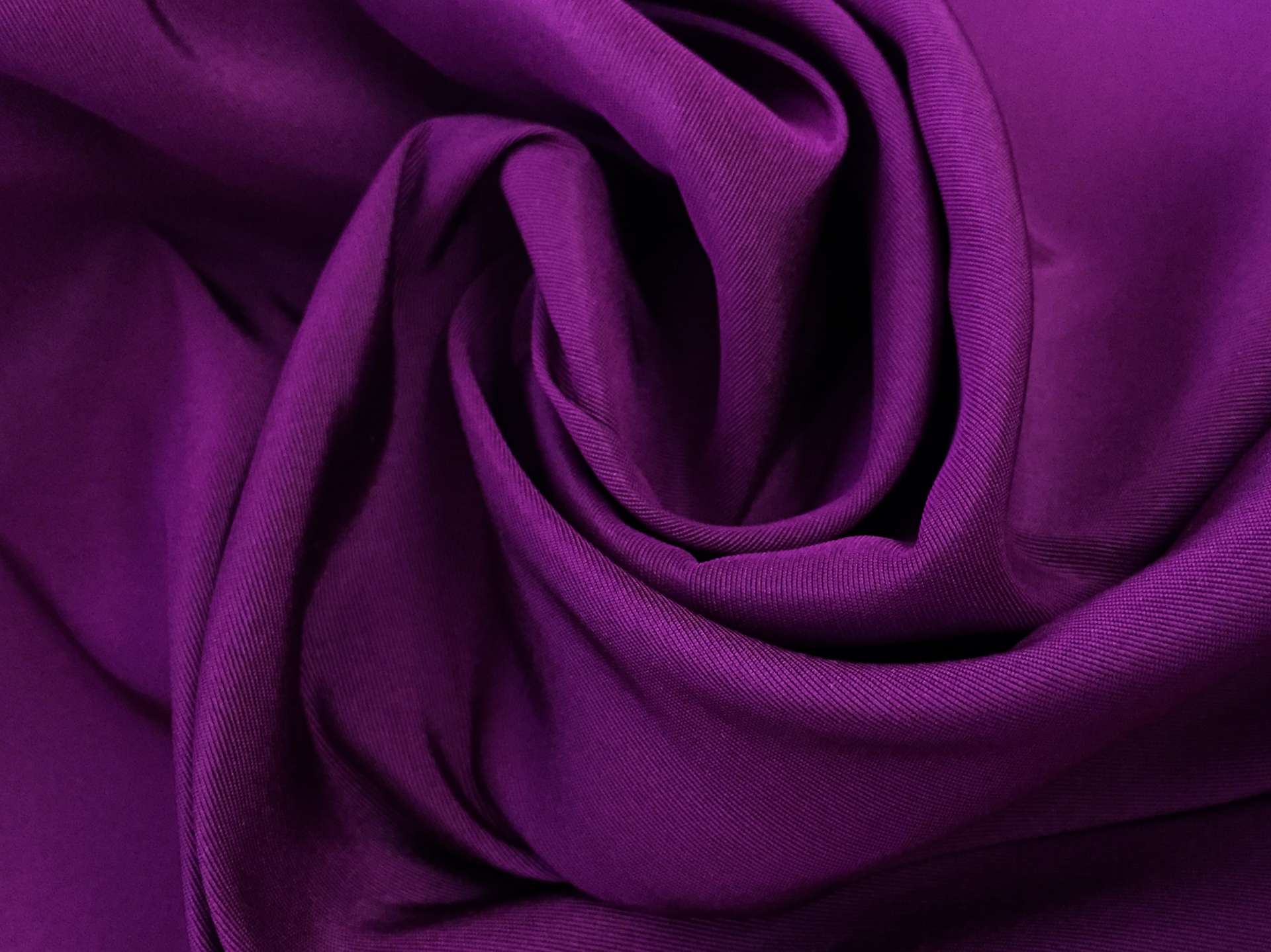 Silk Gros de Londres with a Bounce Finish in Eggplant