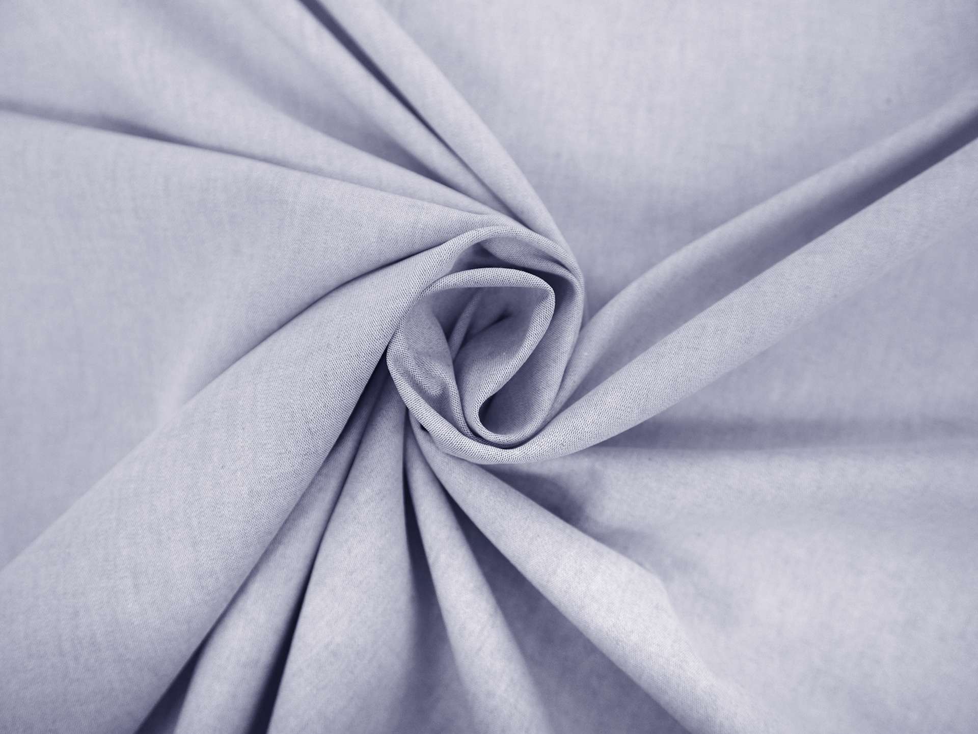 Faded Cotton Chambray in Periwinkle