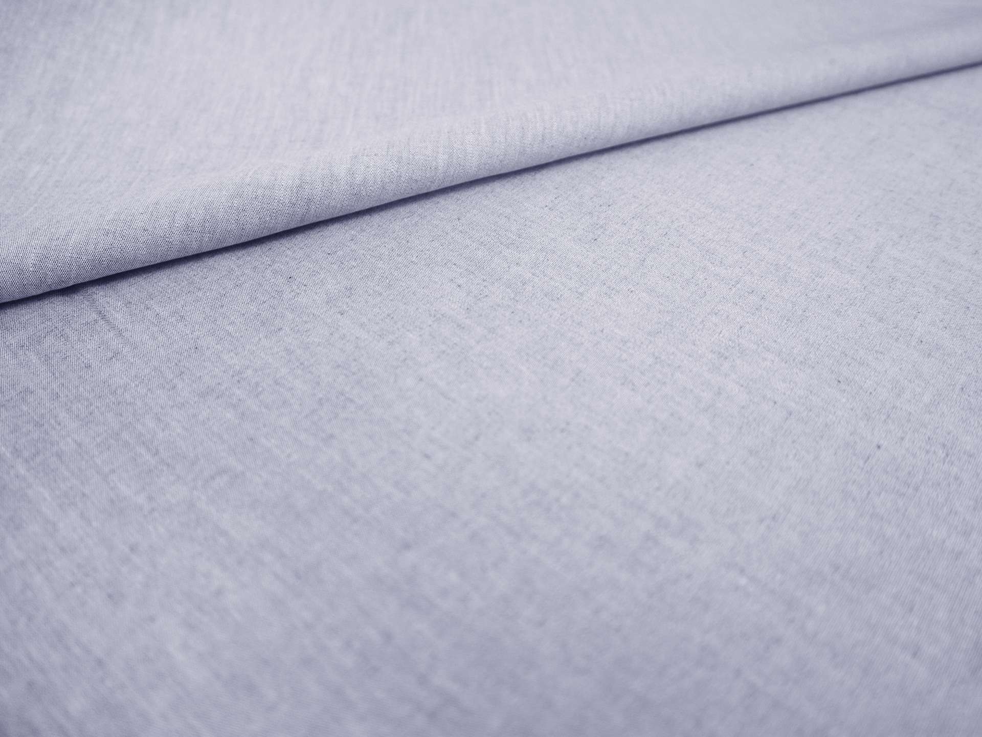 Faded Cotton Chambray in Periwinkle