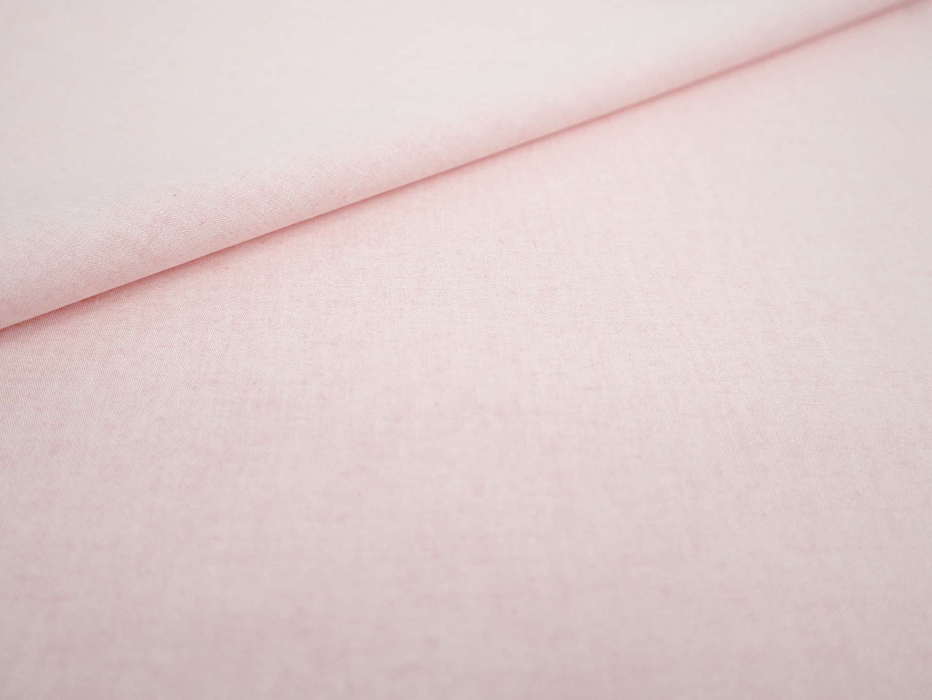 Faded Cotton Chambray in Baby Pink