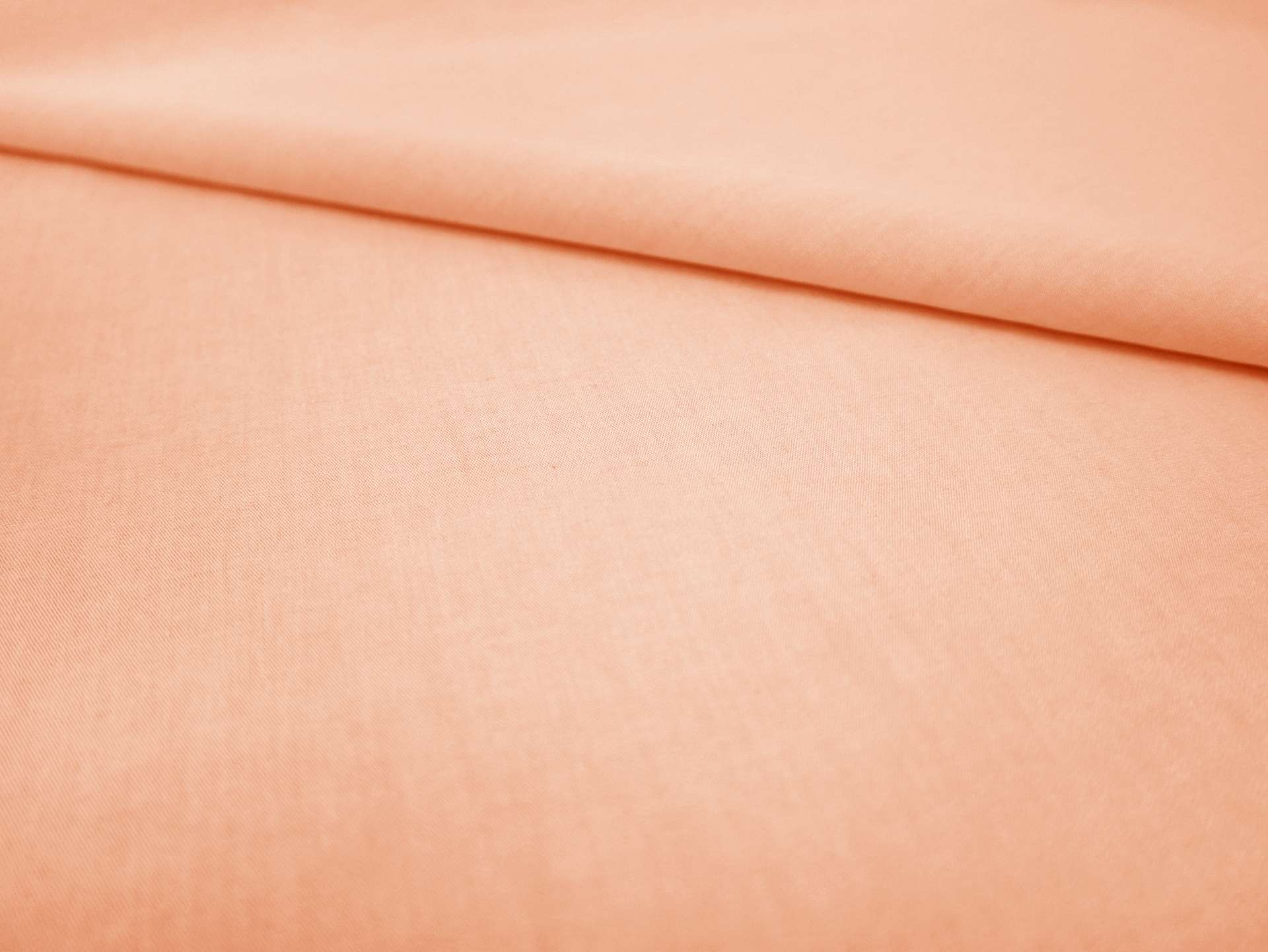Faded Cotton Chambray in Creamsicle 