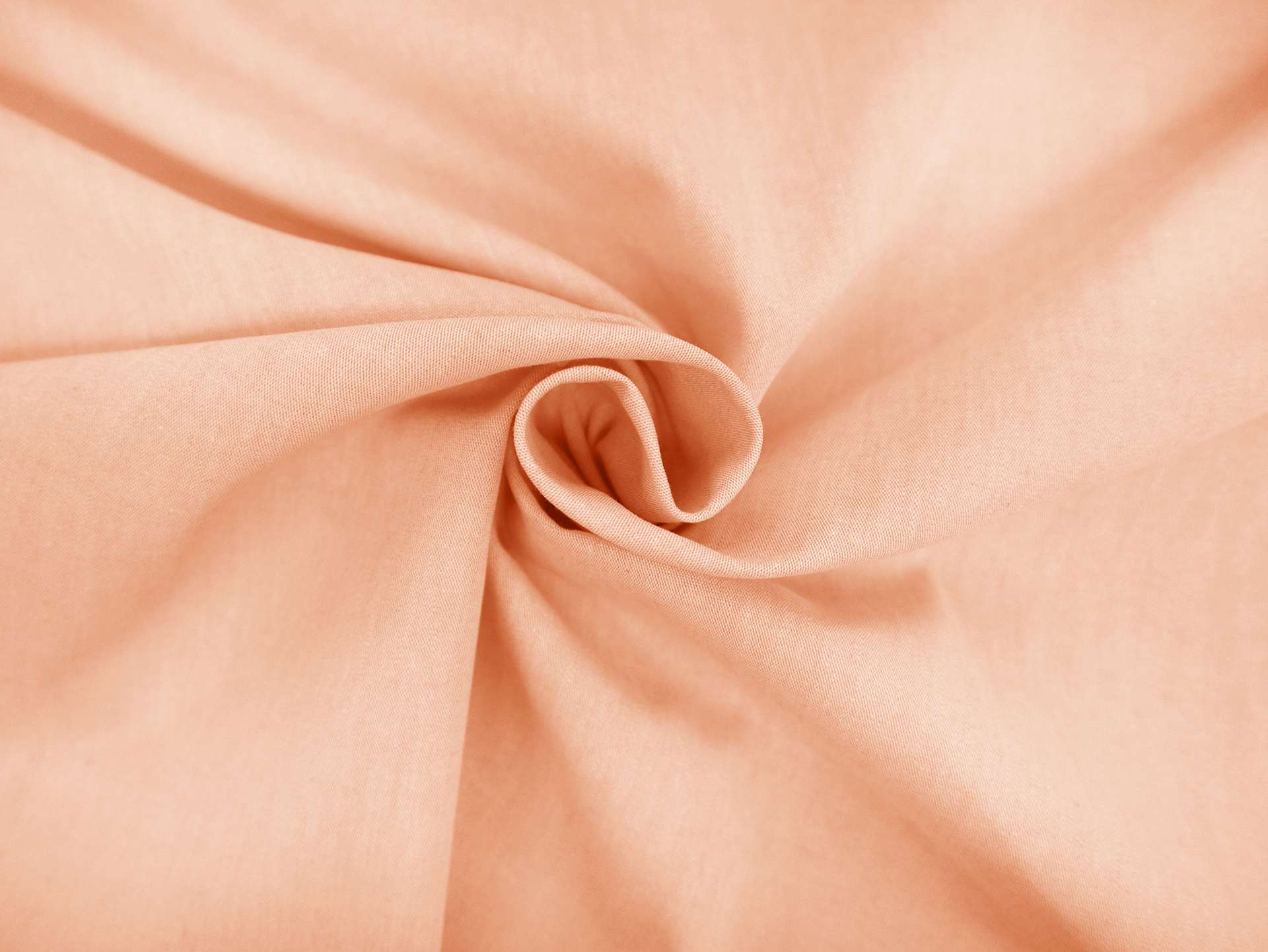 Faded Cotton Chambray in Creamsicle 
