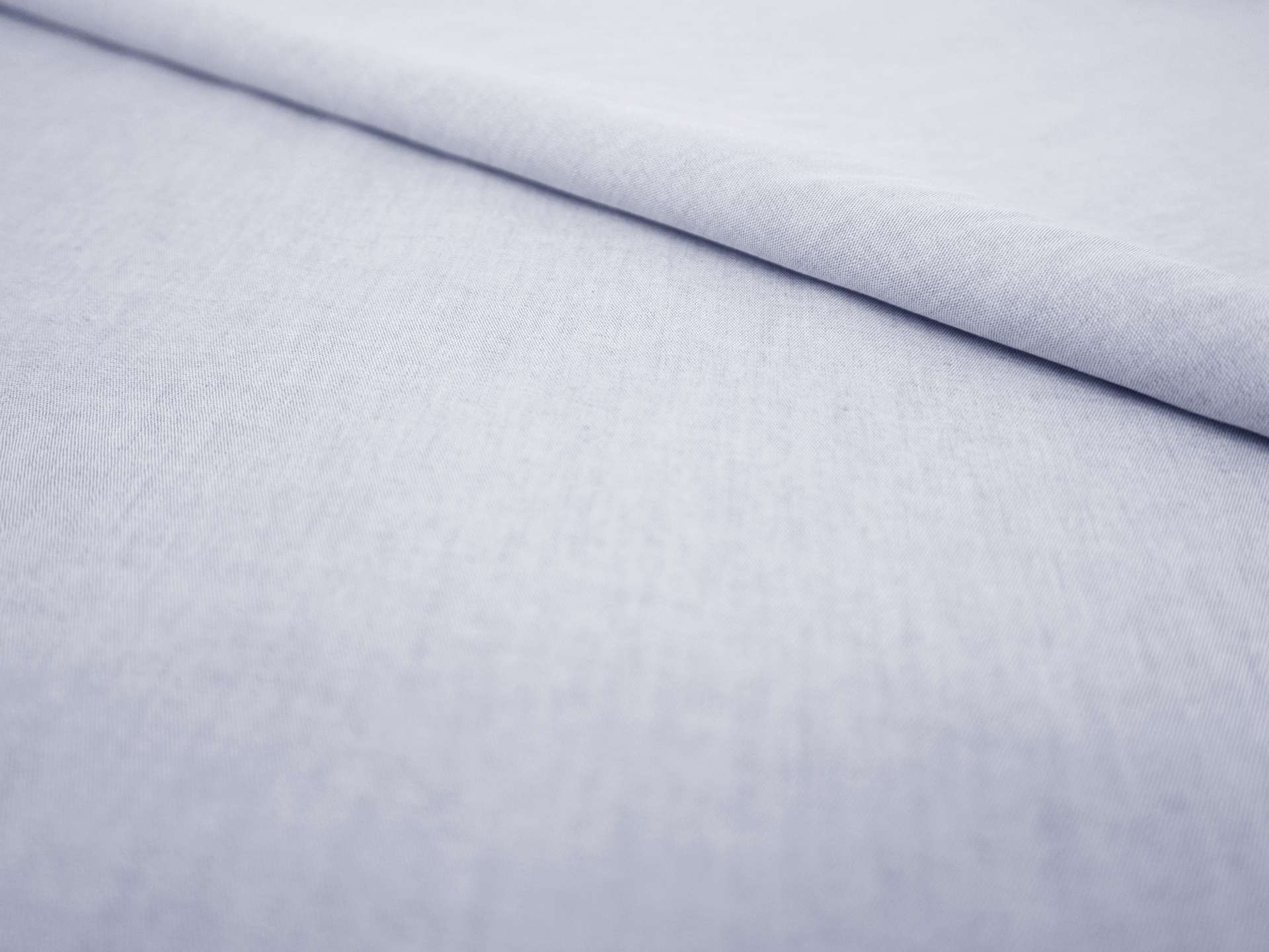 Faded Cotton Chambray in French Blue