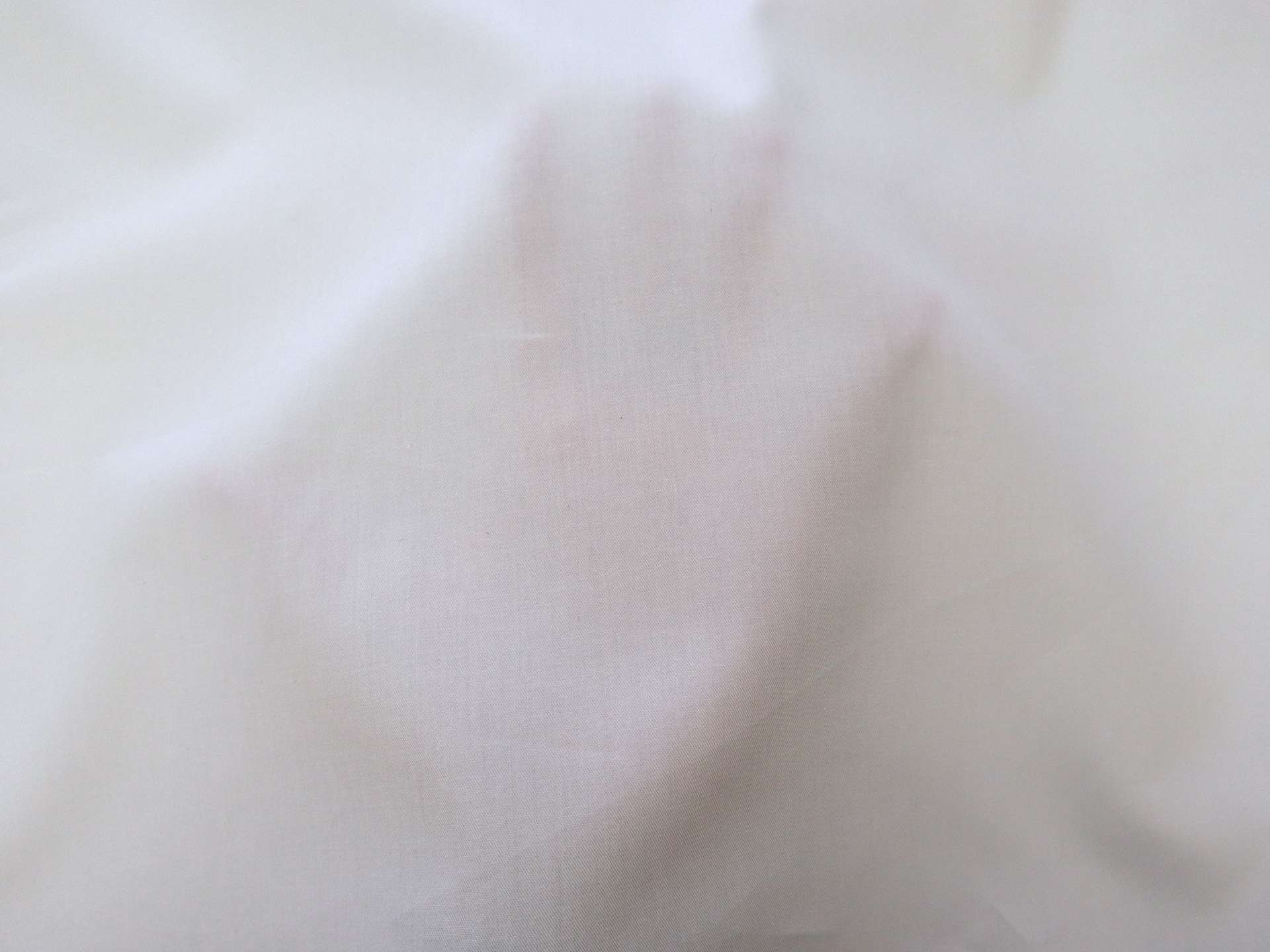 Pima Cotton Fine Twill in White