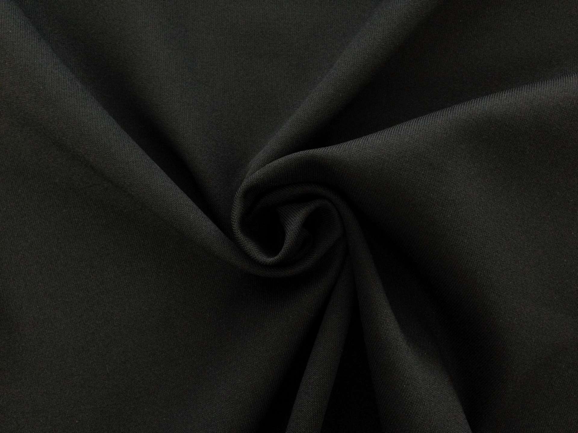 Tubular Heavy Nylon Knit in Black