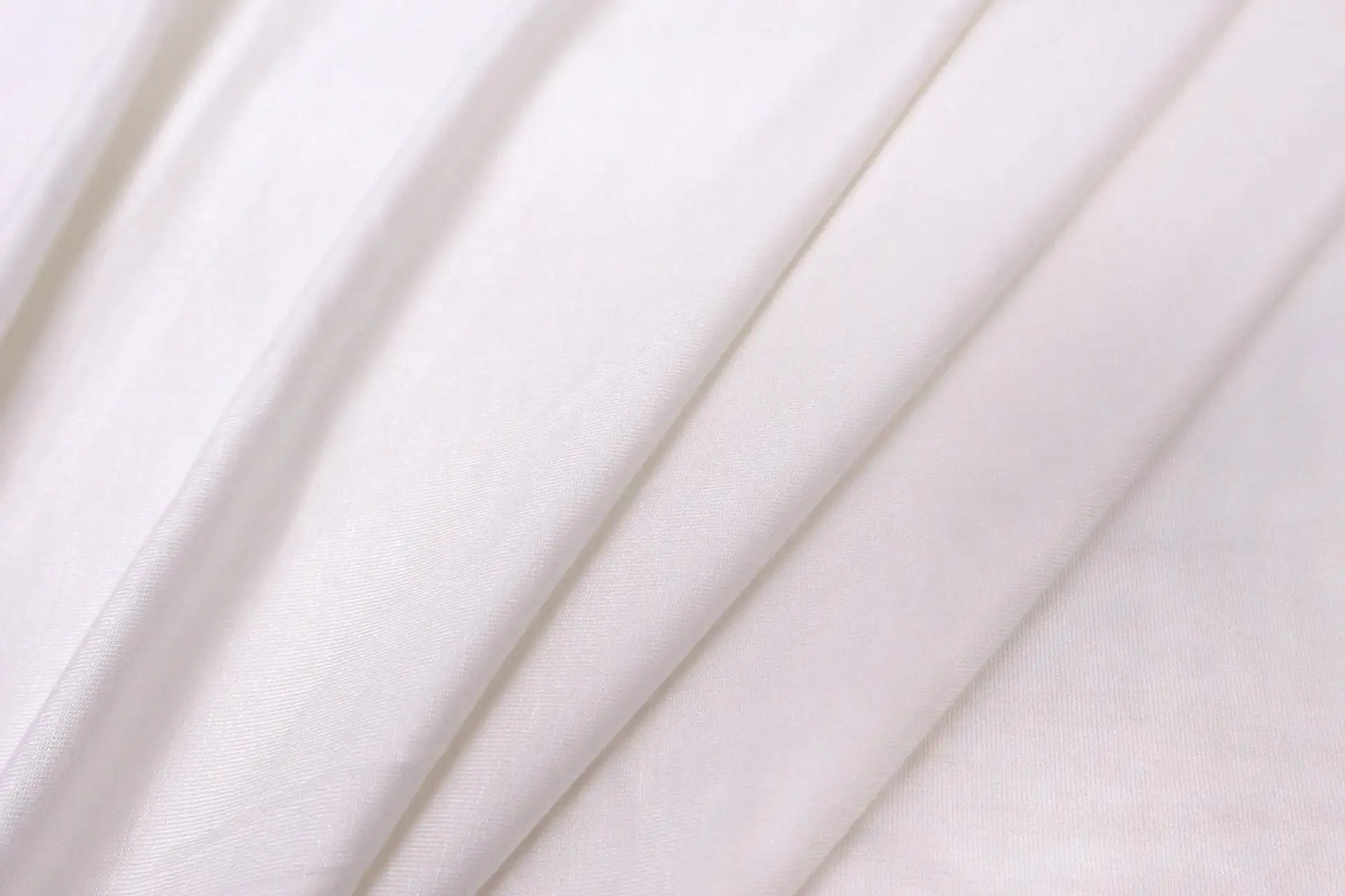 Sustainable Rayon Of Bamboo Spandex Jersey in Ivory