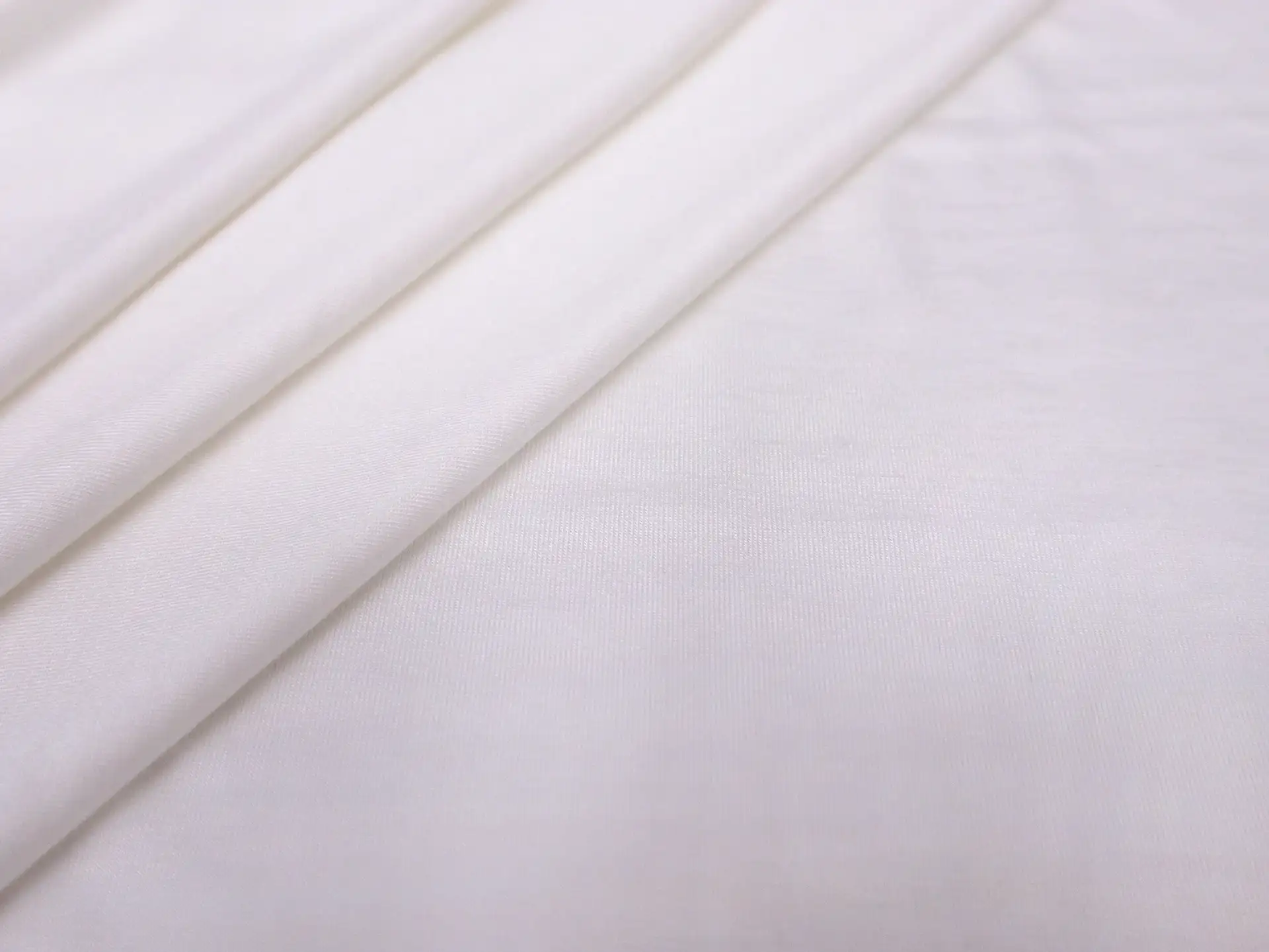 Sustainable Rayon Of Bamboo Spandex Jersey in Ivory