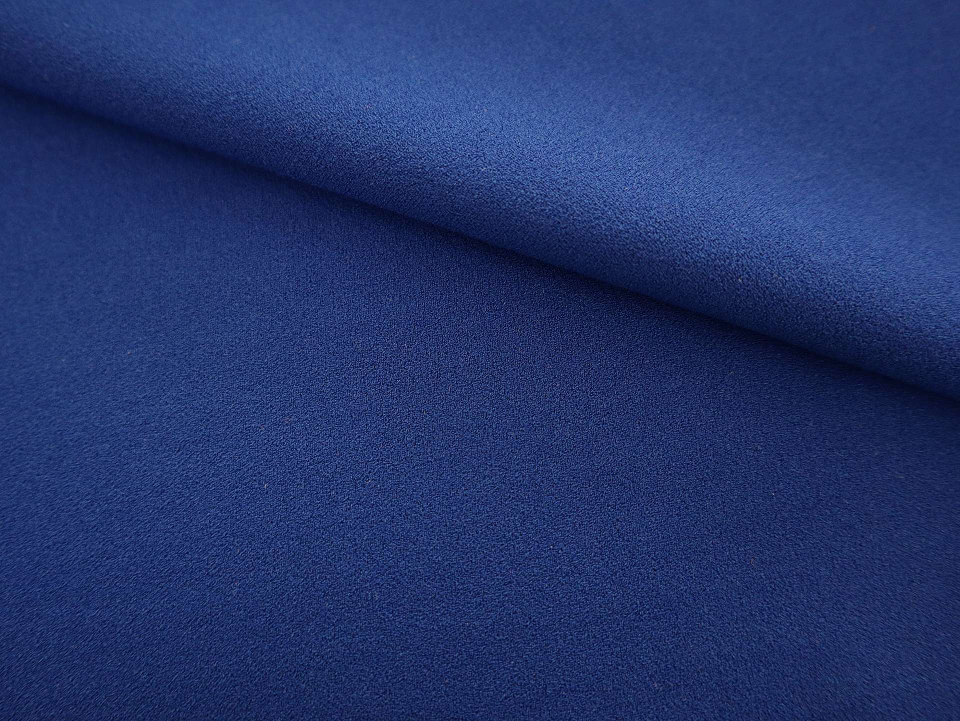 Poly Spandex Crepe Knit in Royal Blue