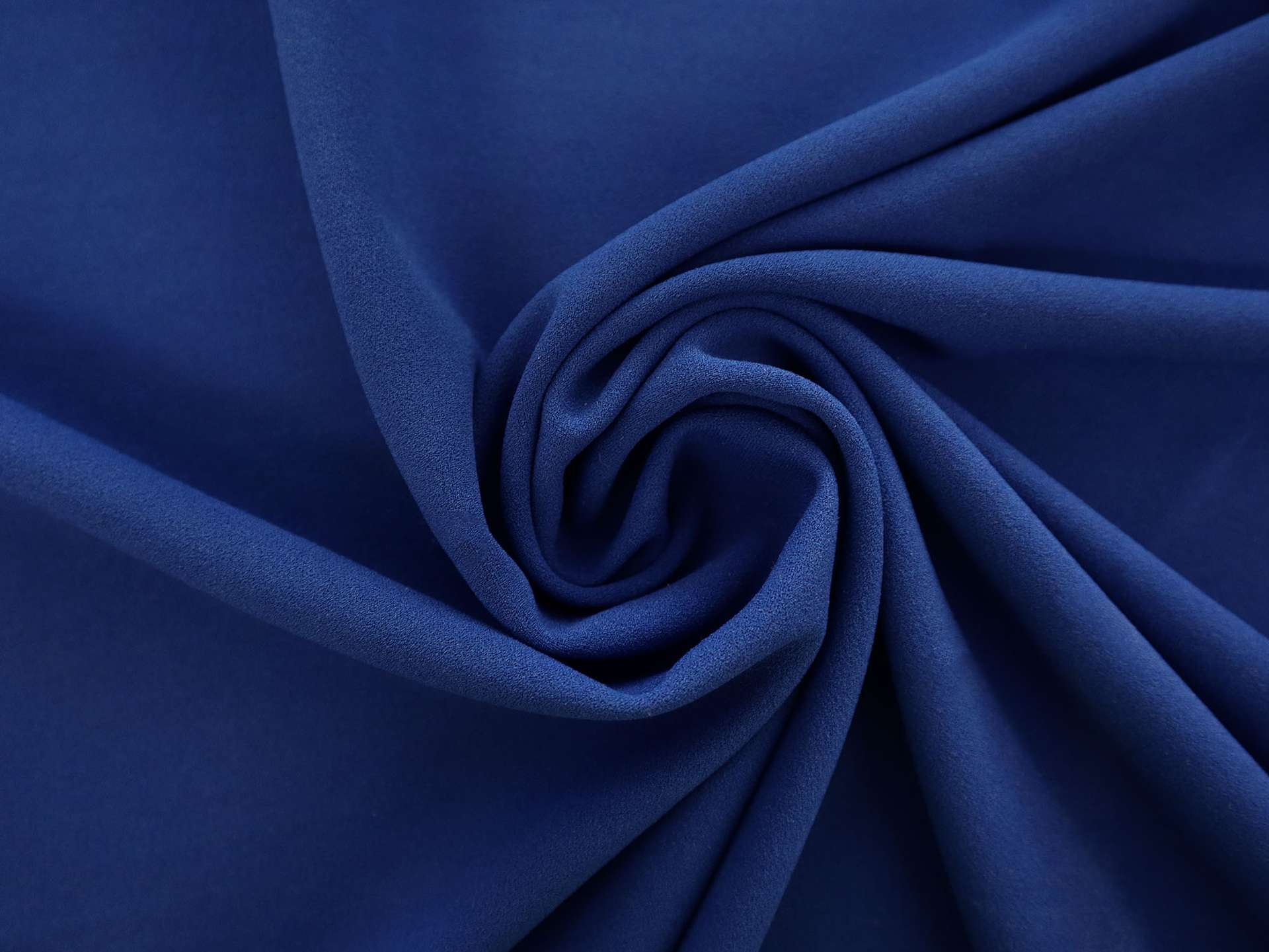 Poly Spandex Crepe Knit in Royal Blue