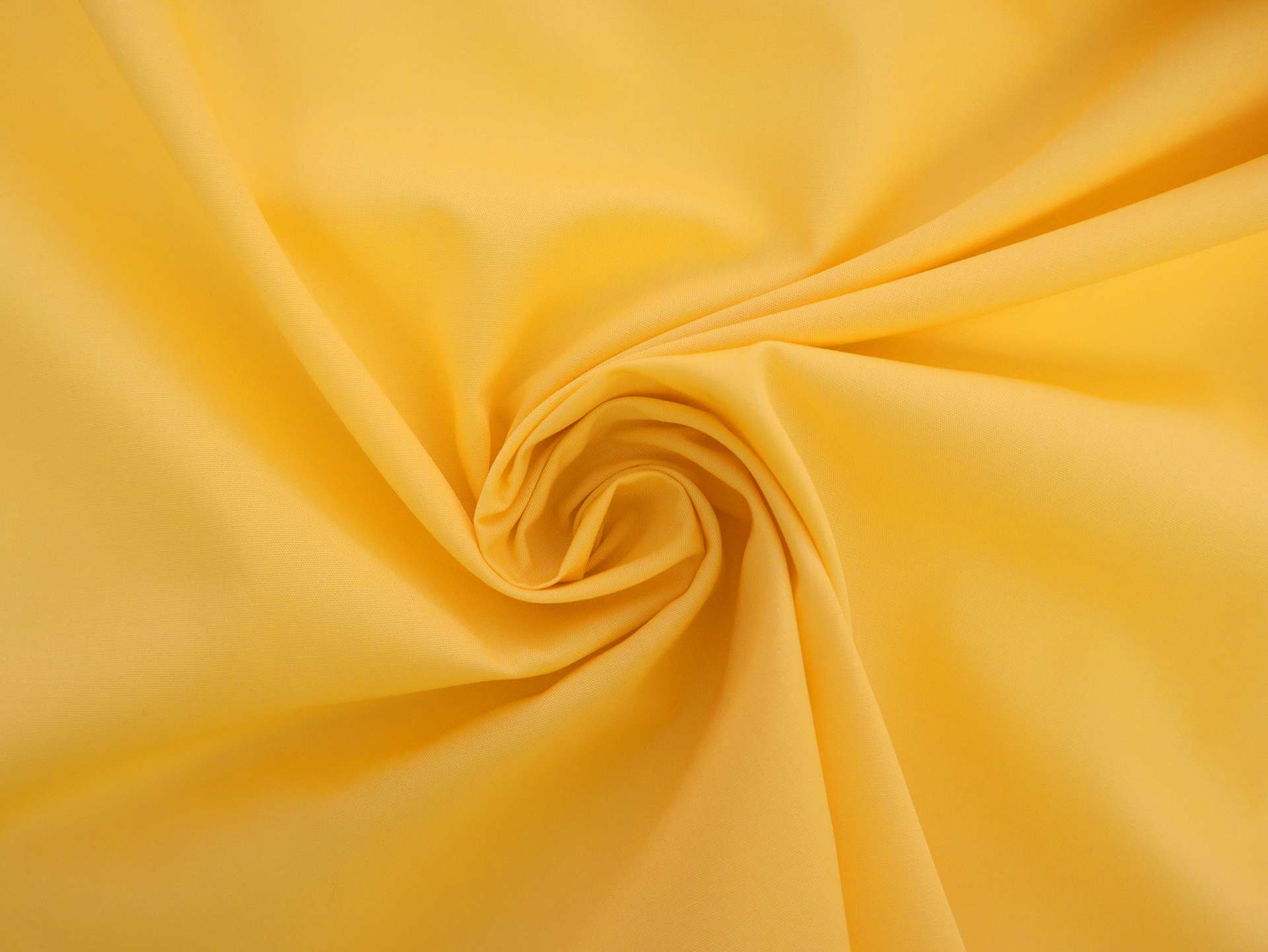 Poly Cotton Broadcloth in Slicker Yellow