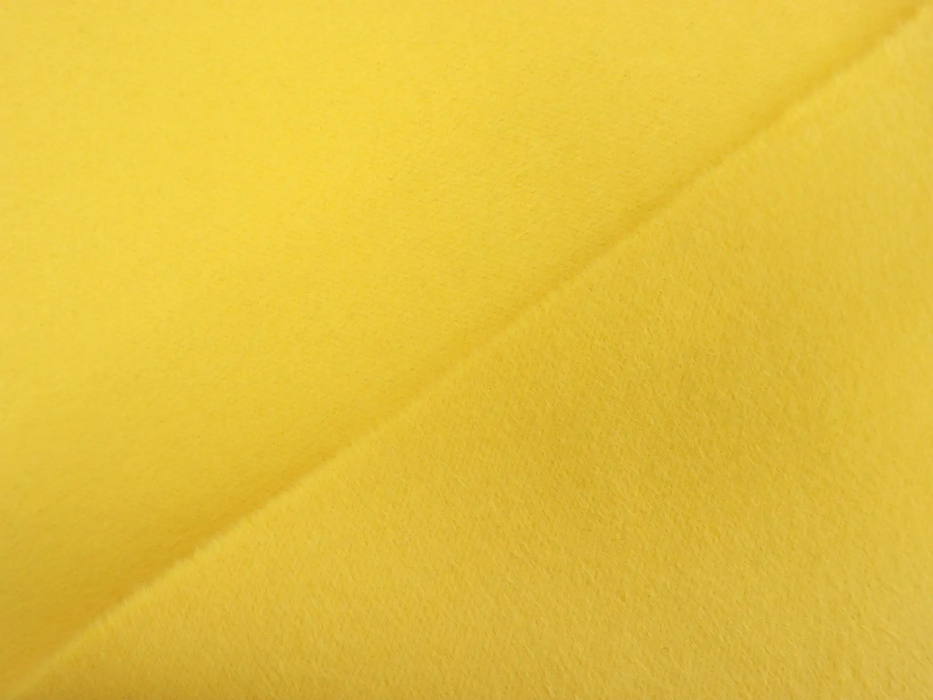 Wool, Angora & Cashmere Doubleface Coating in Jonquil