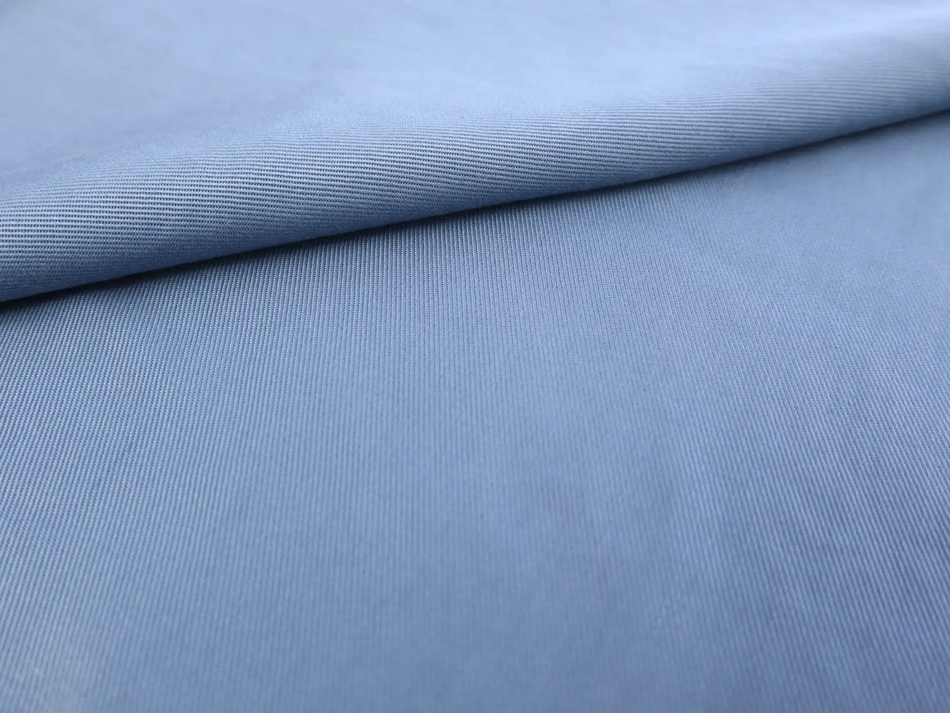 Sustainable Lyocell Twill in Denim Blue