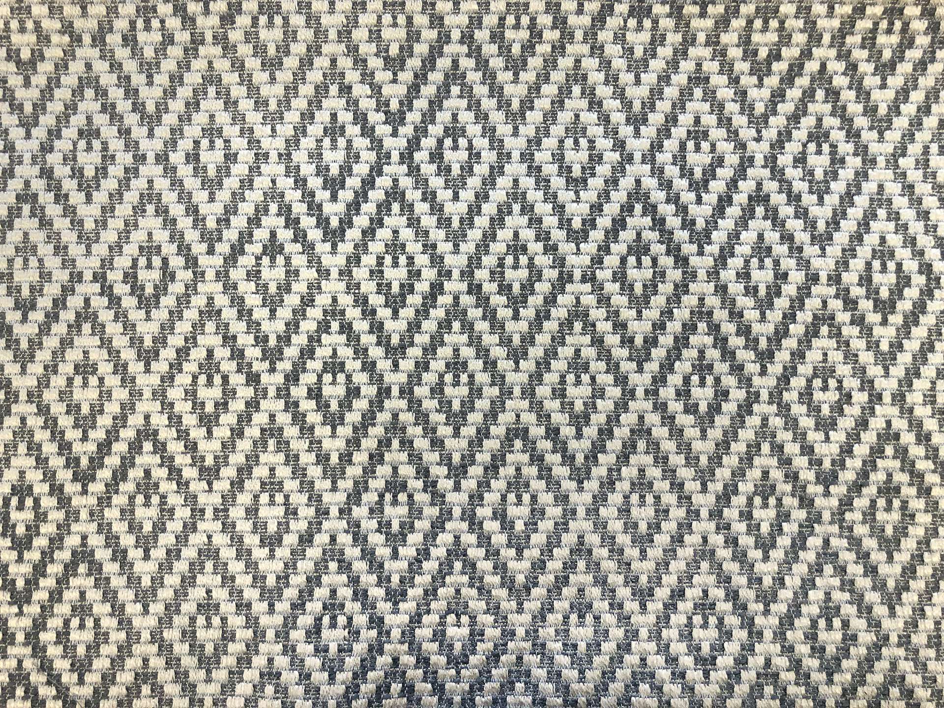 Rayon Poly Upholstery With Diamond Pattern