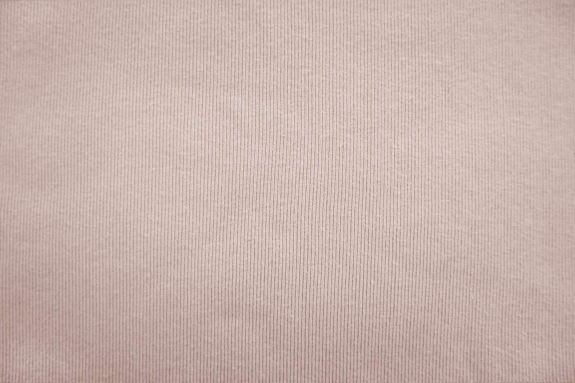 Japanese Cotton Rib Knit in Blush