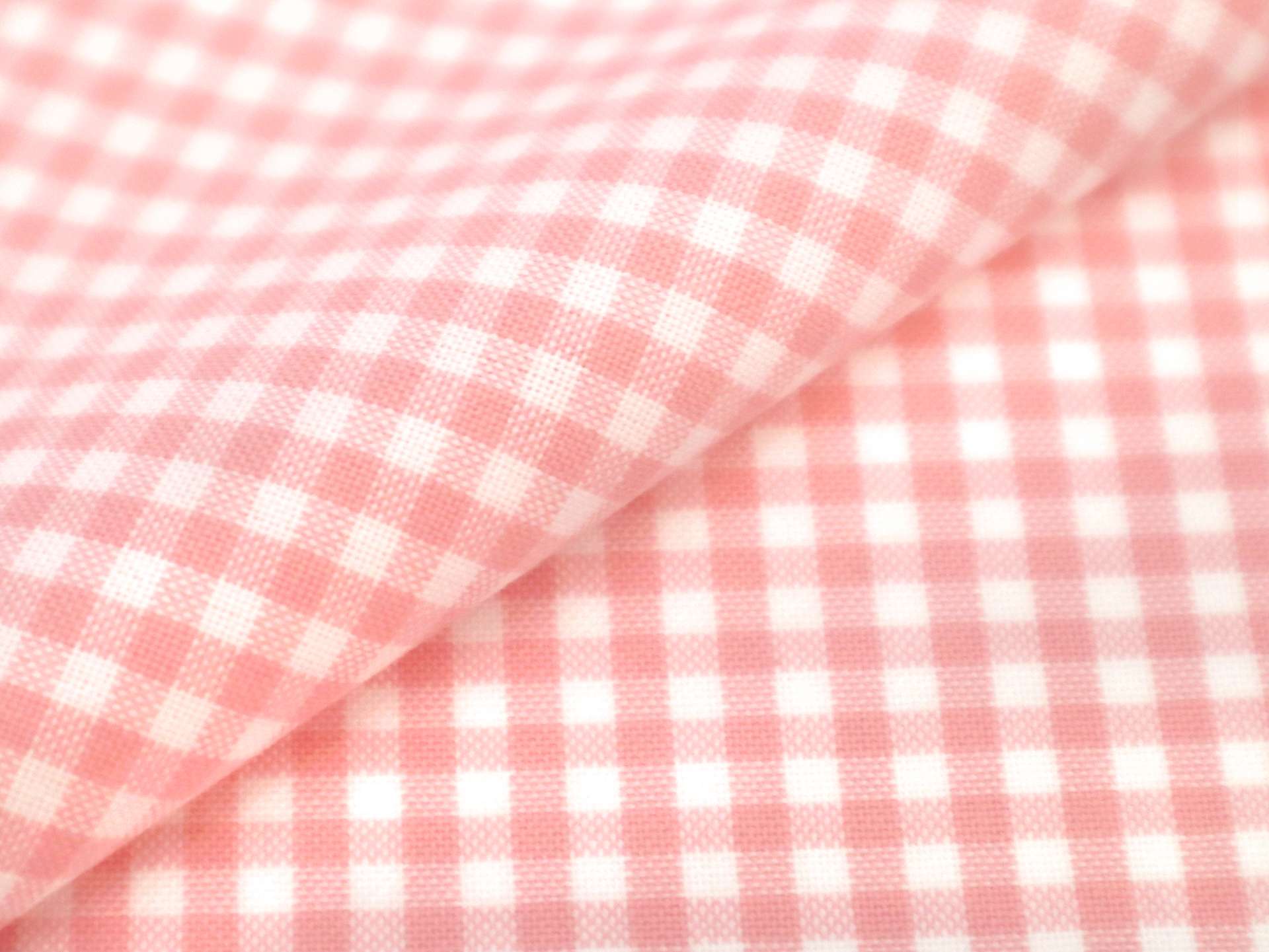 1/8" Cotton Gingham in Pink