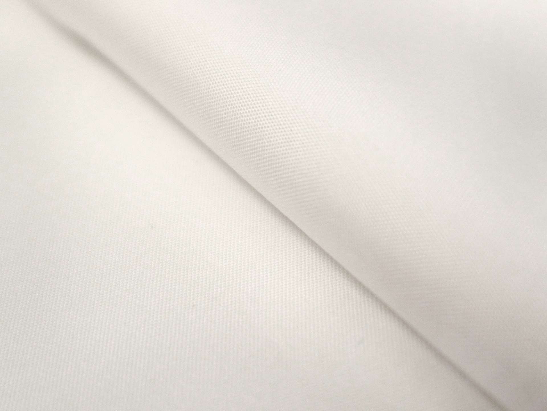 Cotton Pinpoint Oxford Shirting in White
