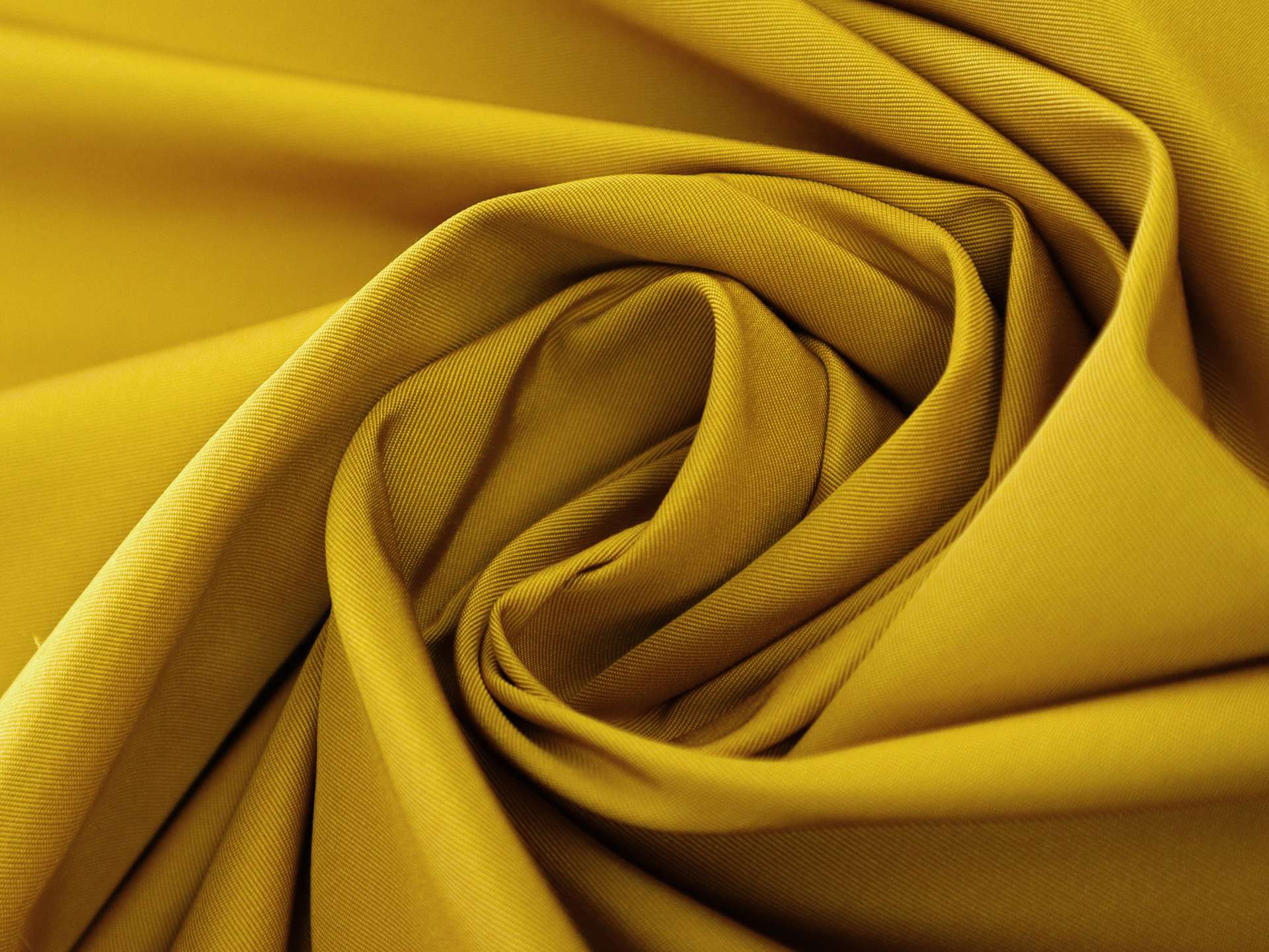 Silk Gros de Londres in Mustard